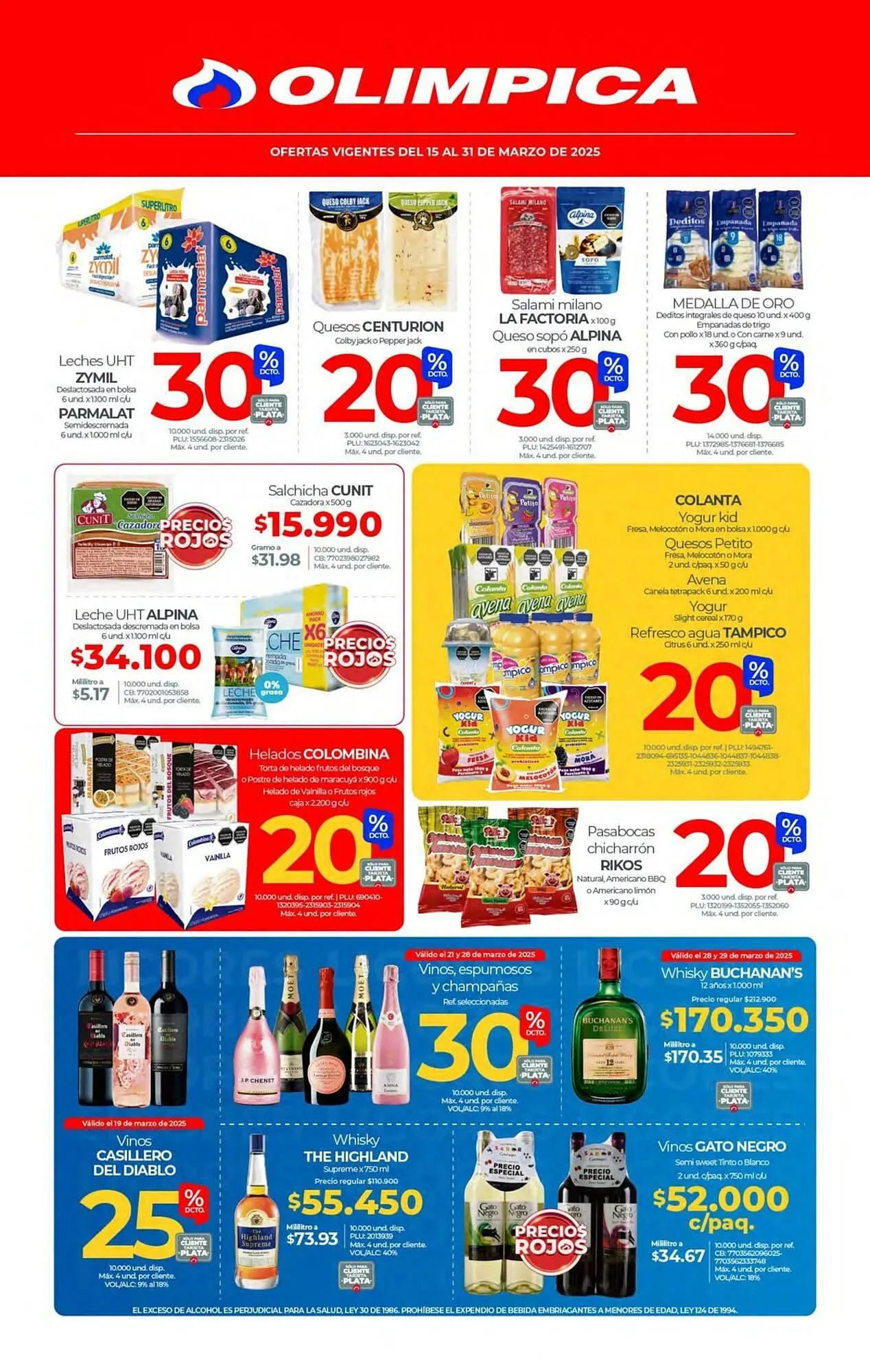 Catalogo de Catálogo Olímpica 13 de marzo al 31 de marzo 2025 - Pag 3