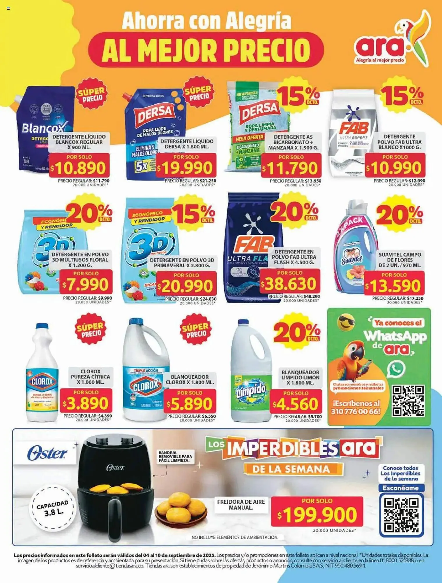 Catalogo de Catálogo Ara 5 de septiembre al 10 de septiembre 2025 - Pag 10