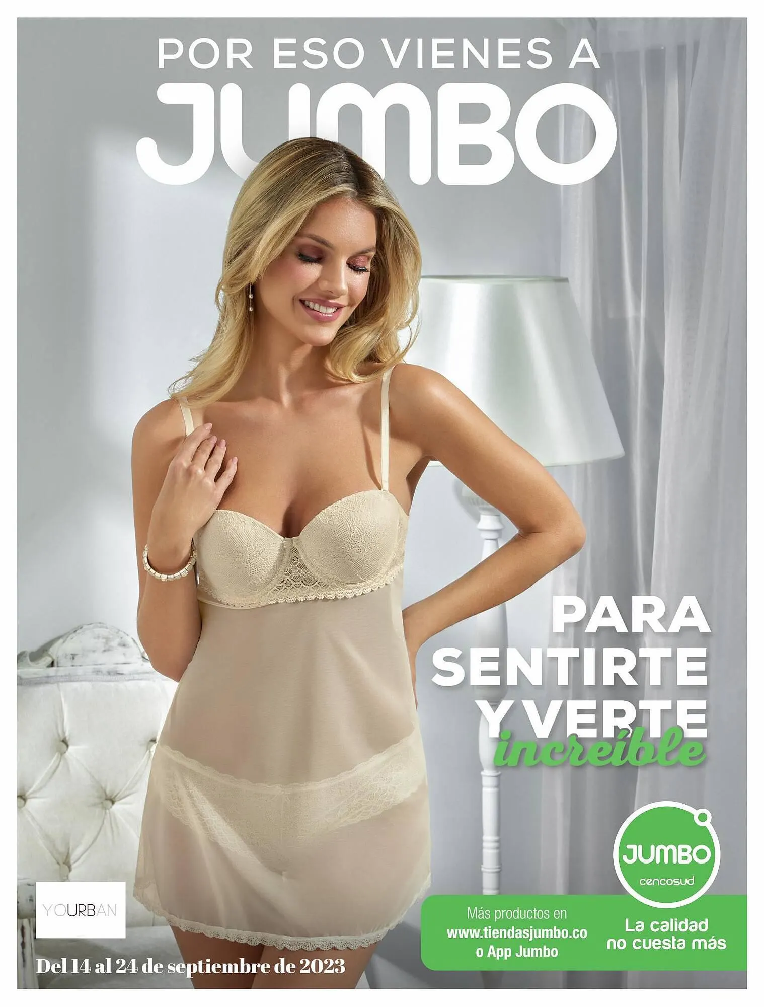 Catalogo de Catálogo Jumbo 14 de septiembre al 24 de septiembre 2023 - Pag 1