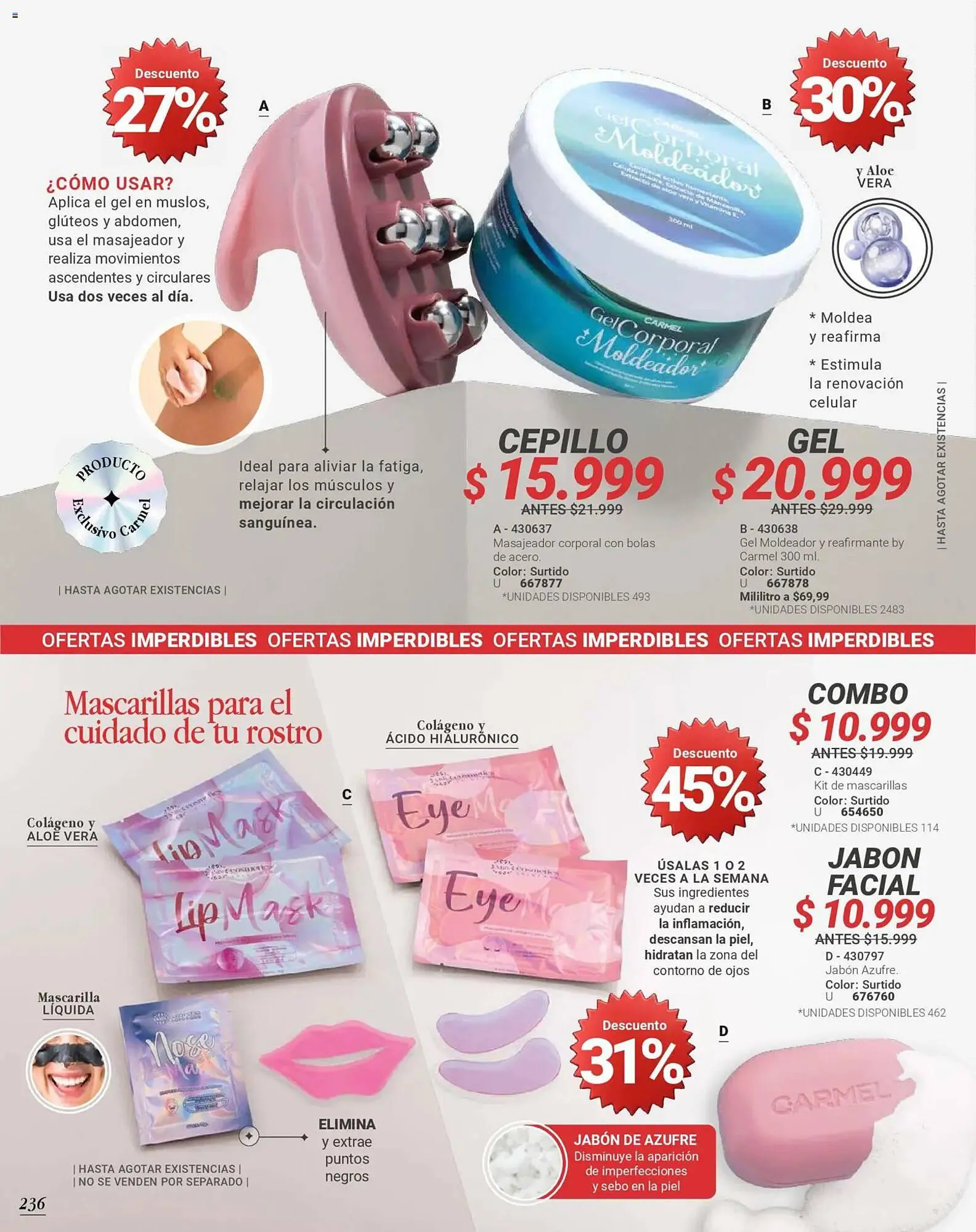 Catalogo de Catálogo Carmel 29 de octubre al 1 de enero 2026 - Pag 236