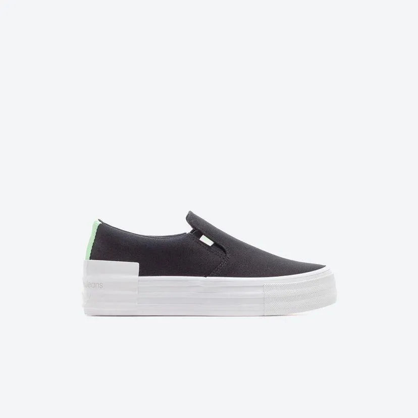 Tenis Casuales Mujer Calvin Klein Td2w Negro