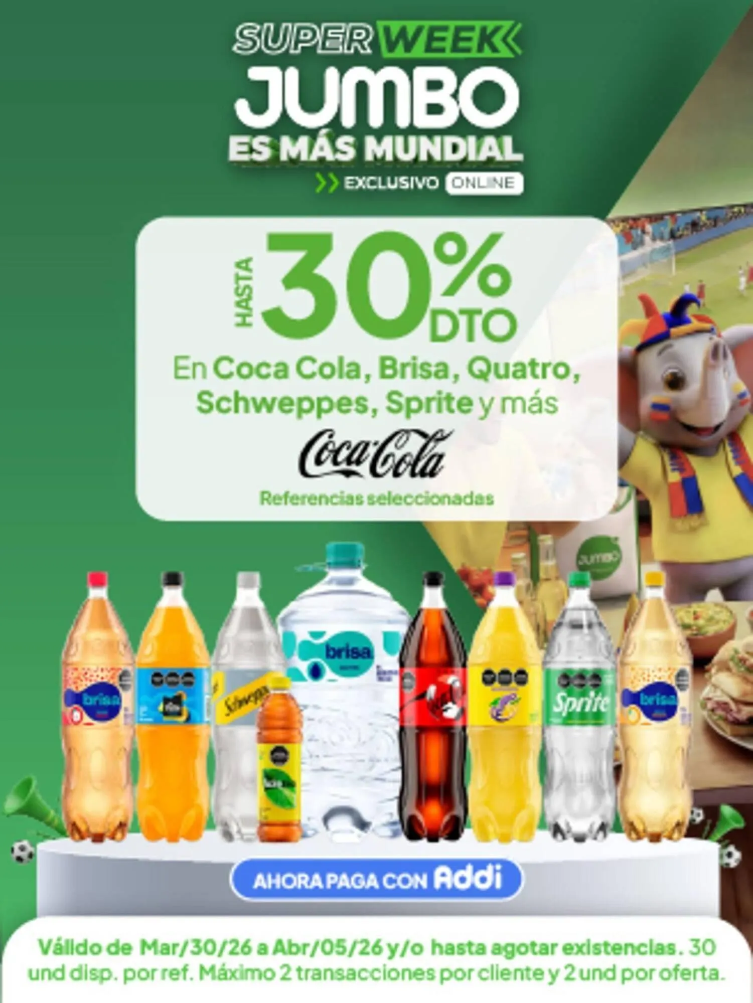 Catalogo de Catálogo Jumbo 30 de marzo al 5 de abril 2026 - Pag 1