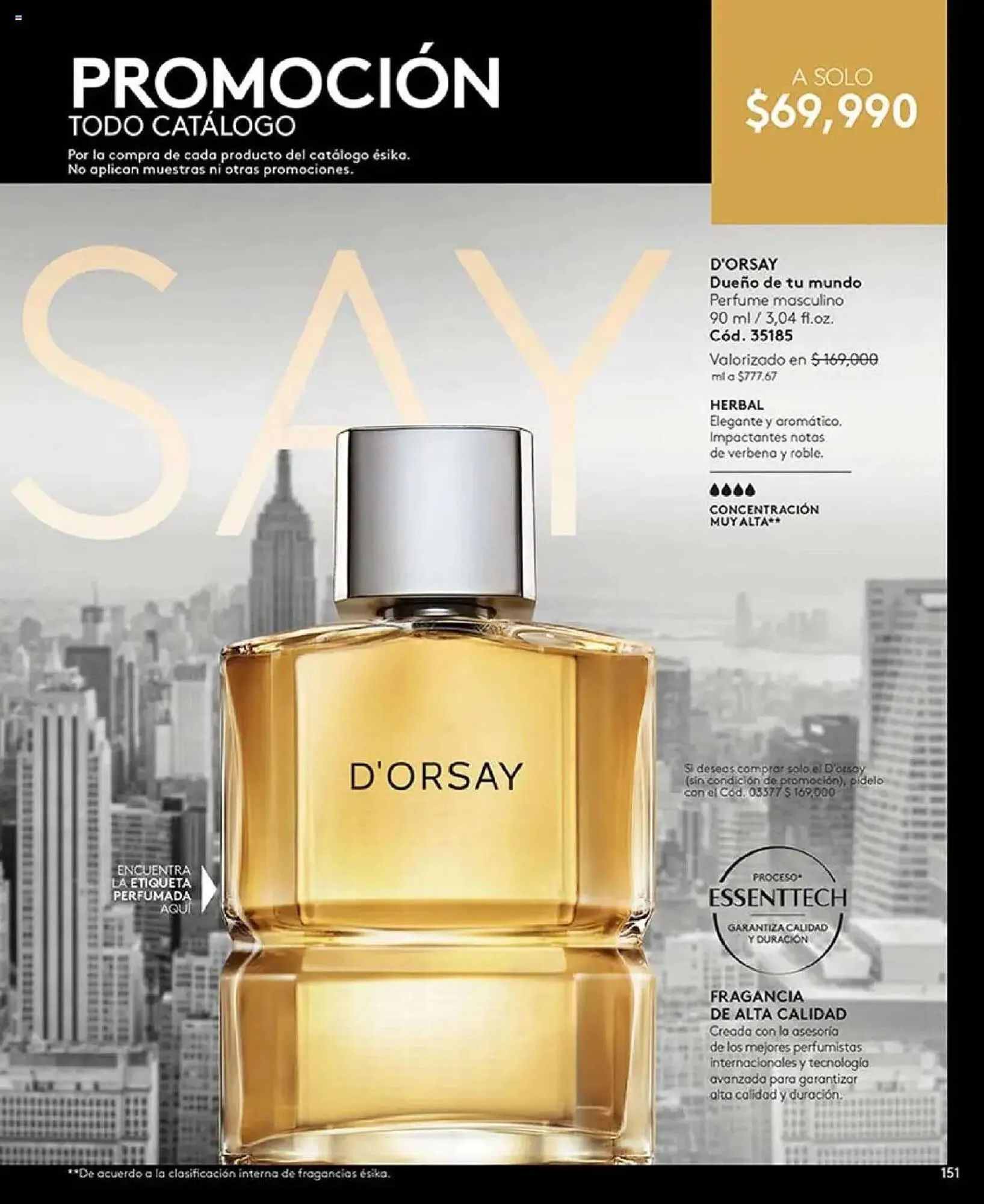 Catalogo de Catálogo Ésika 9 de julio al 1 de septiembre 2025 - Pag 151