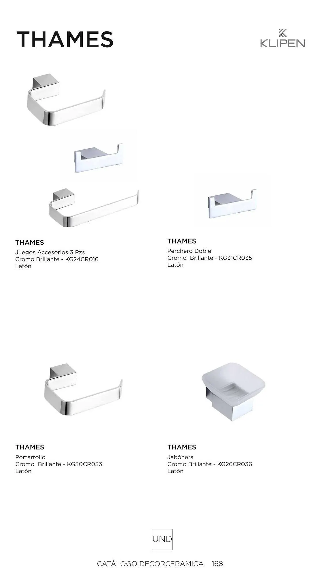 Catalogo de Catálogo Decorceramica 6 de noviembre al 6 de mayo 2025 - Pag 168