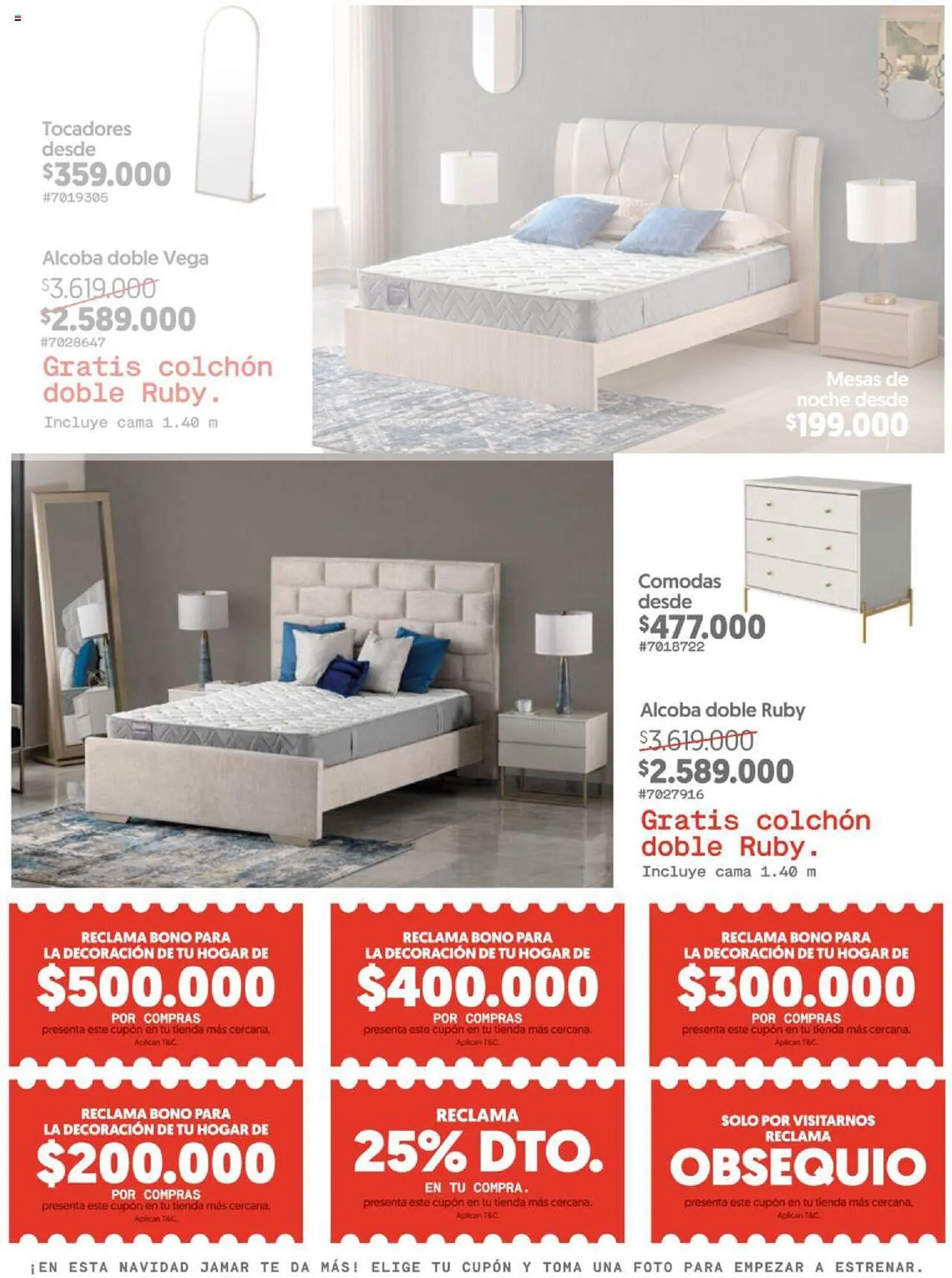 Catalogo de Catálogo Muebles Jamar 9 de noviembre al 7 de enero 2024 - Pag 16