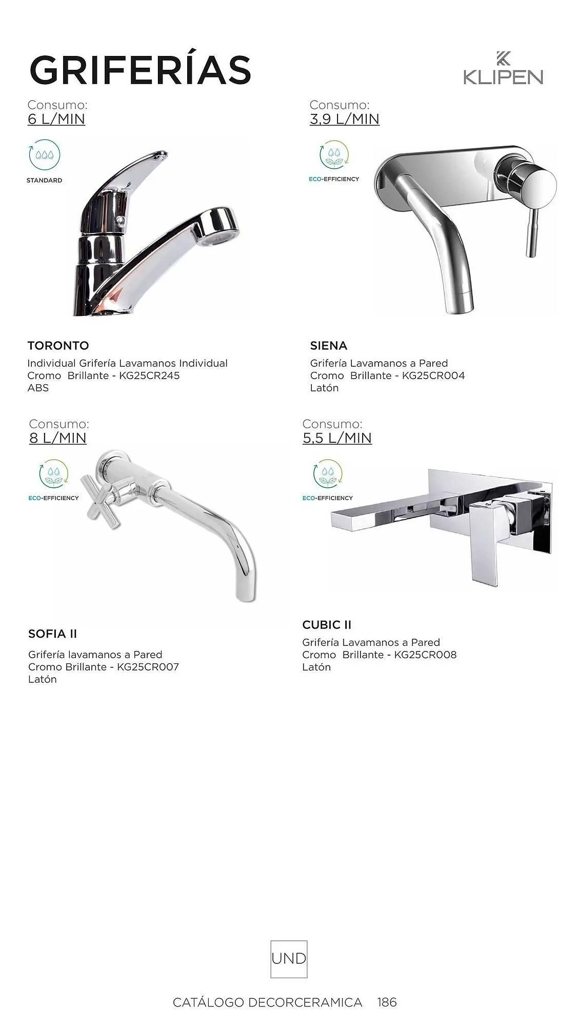 Catalogo de Catálogo Decorceramica 6 de noviembre al 6 de mayo 2025 - Pag 186