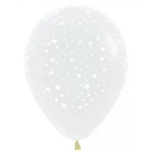 GLOBO BLANCO ESTRELLAS INFINITY SEMPERTEX