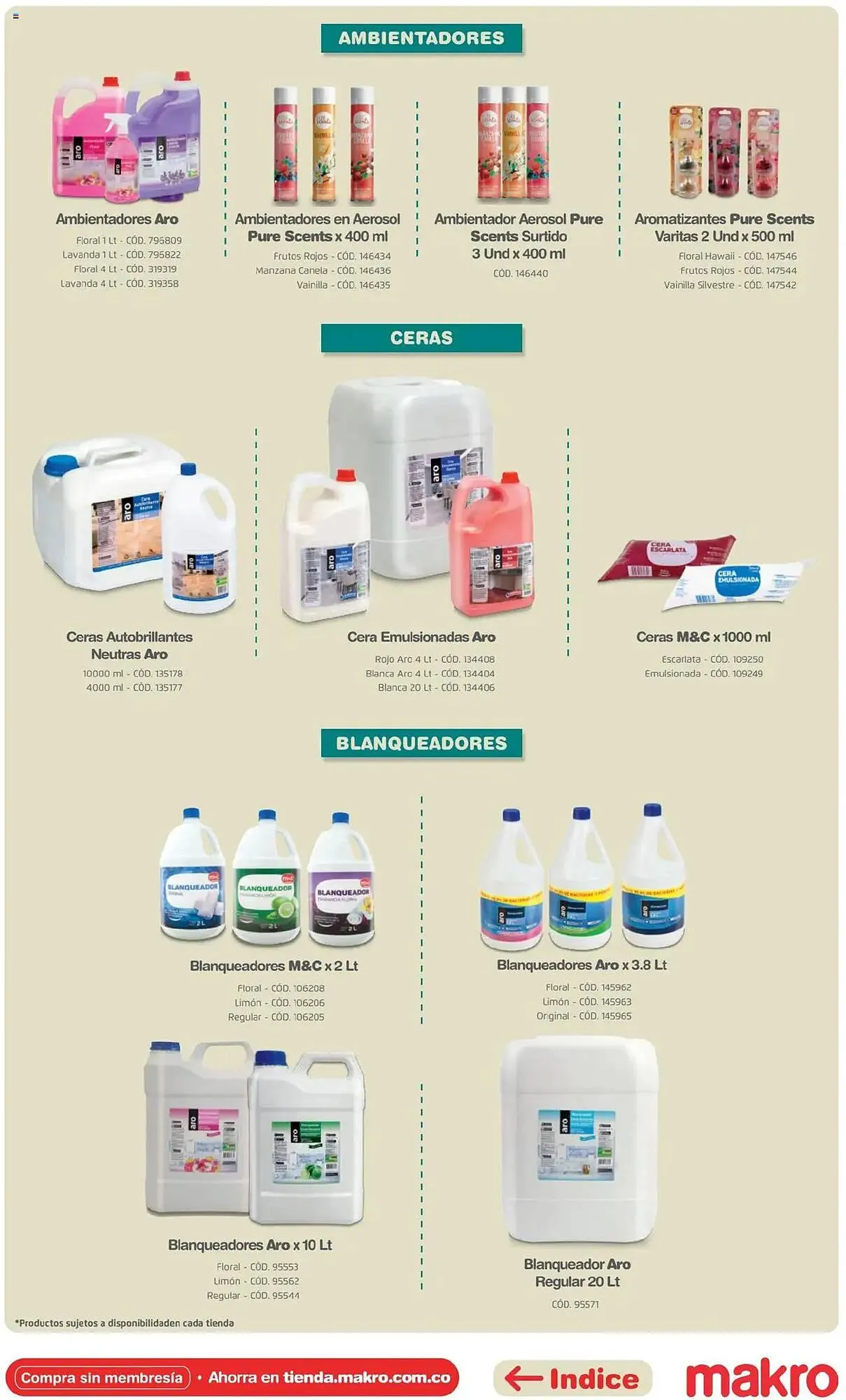 Catalogo de Catálogo Makro 16 de abril al 31 de diciembre 2025 - Pag 140