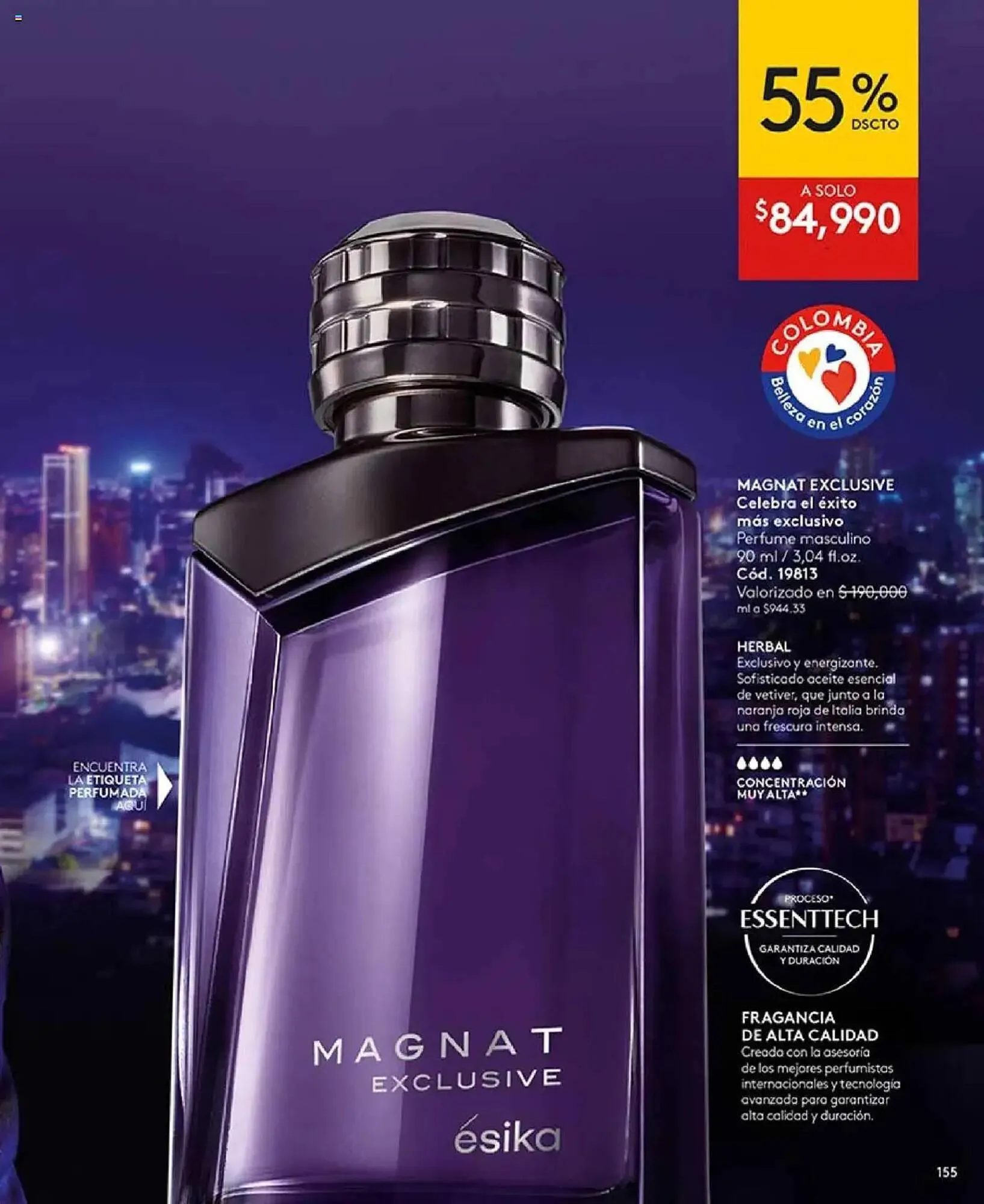 Catalogo de Catálogo Ésika 16 de junio al 7 de agosto 2025 - Pag 155