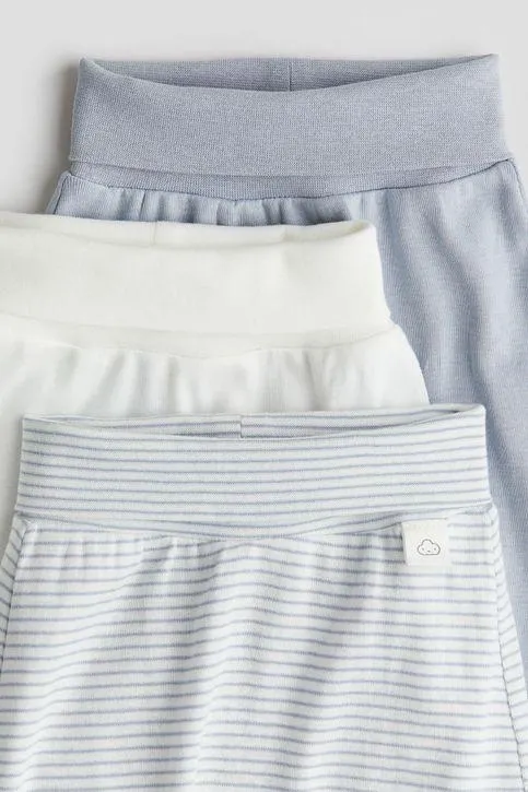 Pack de 3 pantalones en algodón