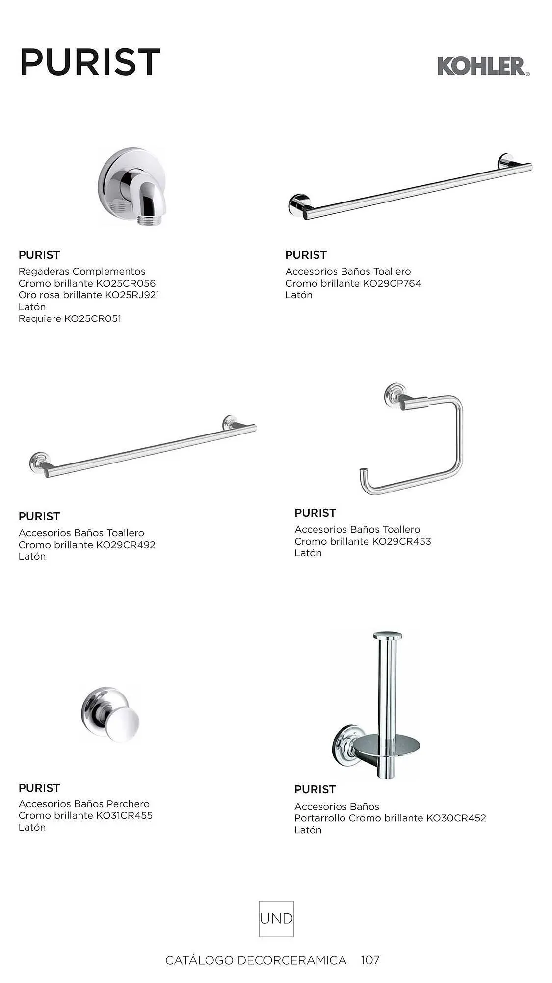 Catalogo de Catálogo Decorceramica 6 de noviembre al 6 de mayo 2025 - Pag 107