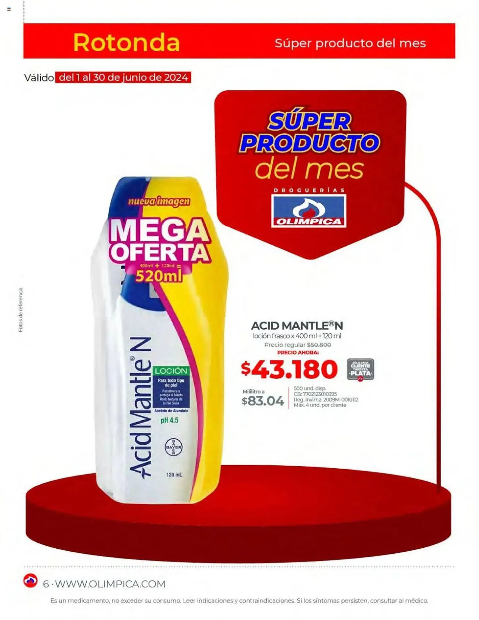 Catalogo de Catálogo Olímpica 1 de junio al 30 de junio 2024 - Pag 6