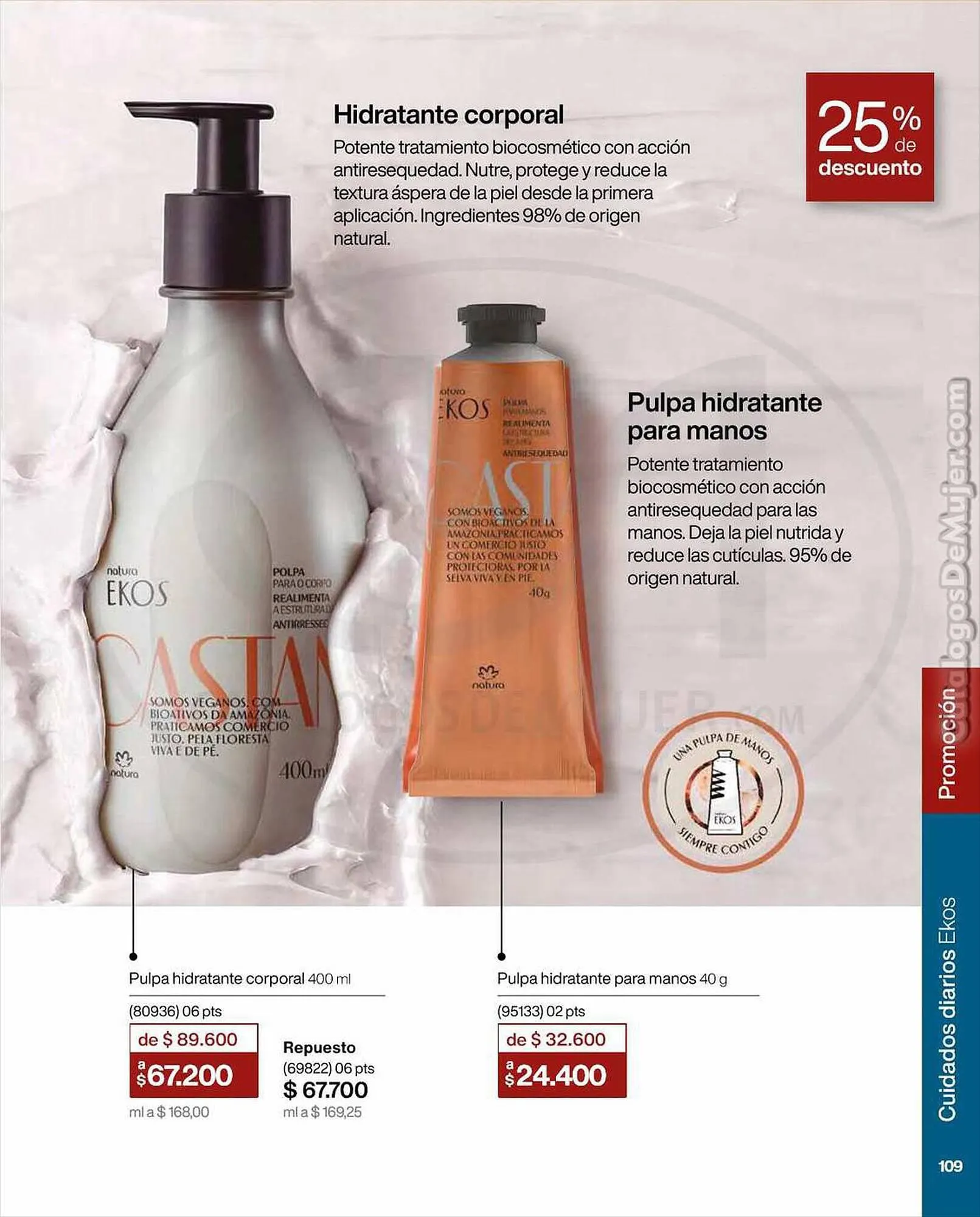 Catalogo de Catálogo Natura 31 de agosto al 2 de septiembre 2023 - Pag 109
