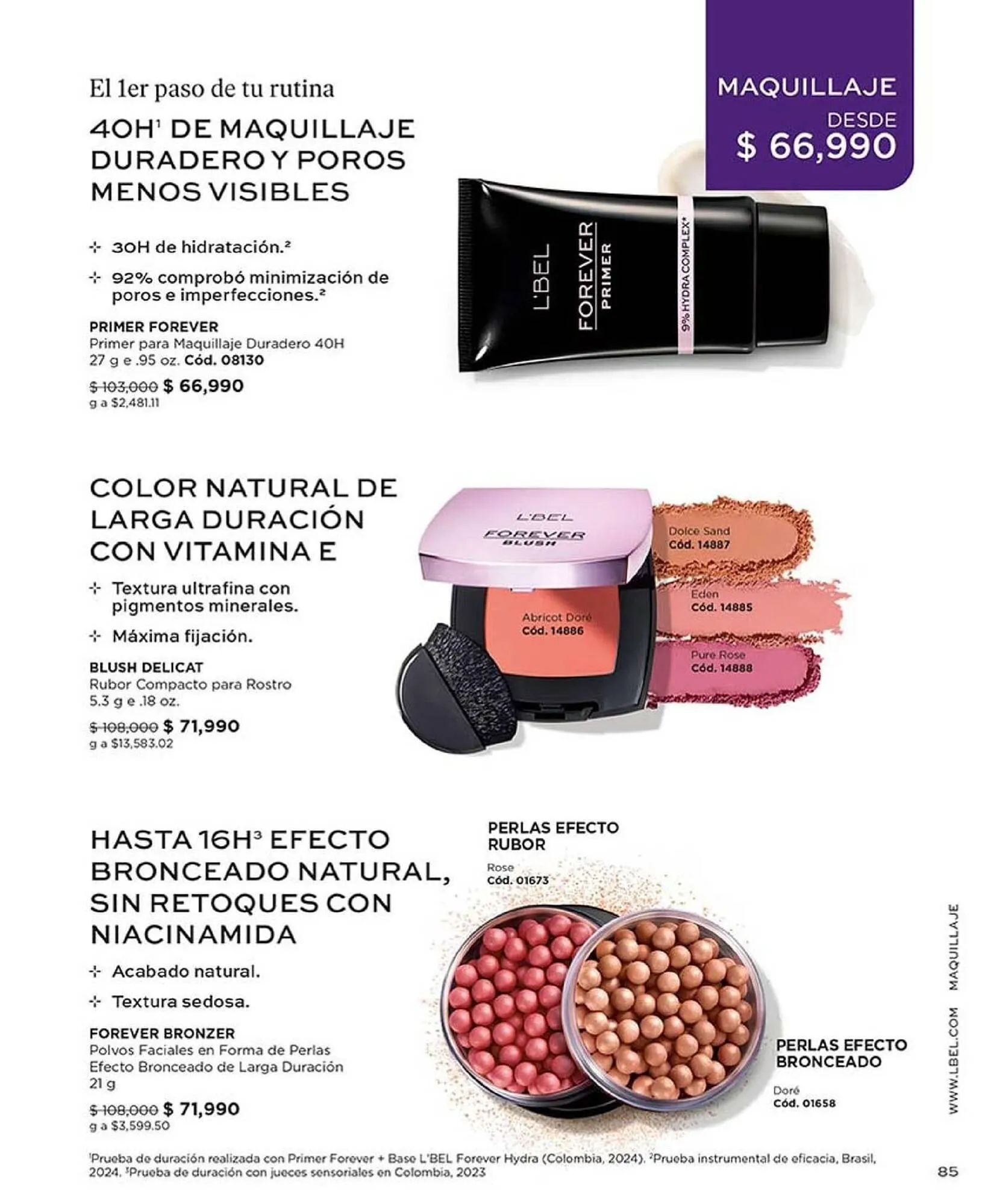 Catalogo de Catálogo L'bel 17 de diciembre al 31 de diciembre 2026 - Pag 85