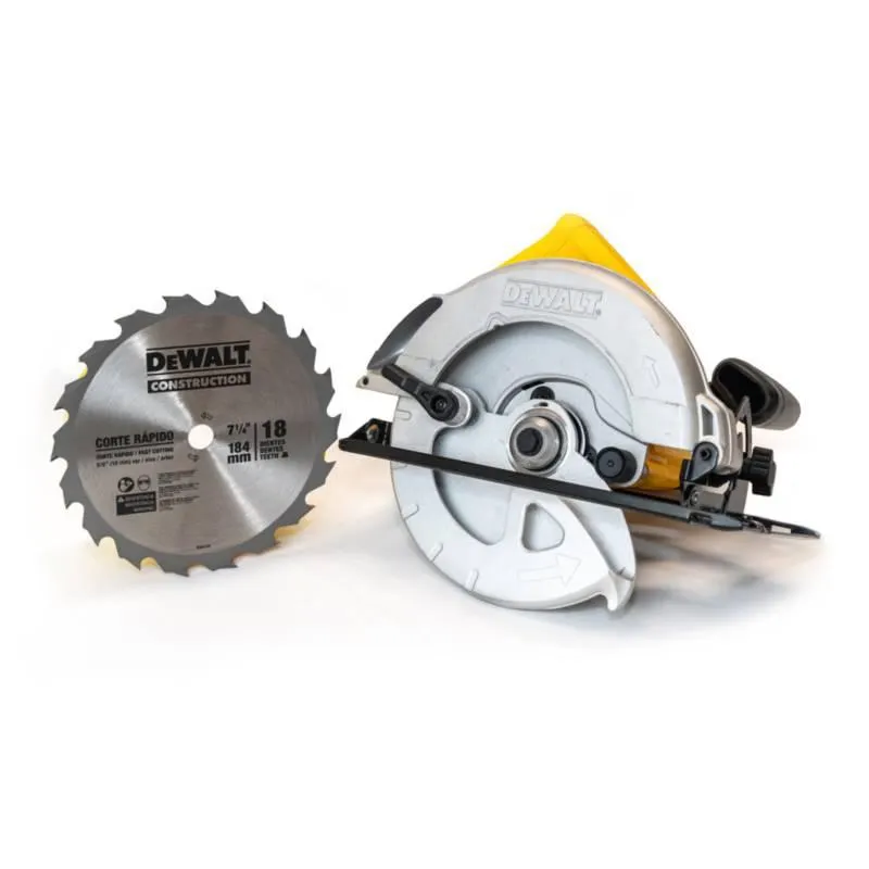 Sierra Circular 7 1/4 Pulg 1400W 5500Rpm Dewalt Dwe560
