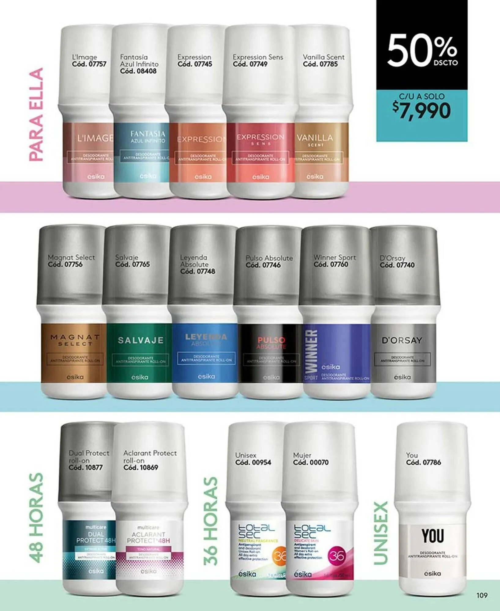 Catalogo de Catálogo Ésika 24 de marzo al 26 de abril 2026 - Pag 109