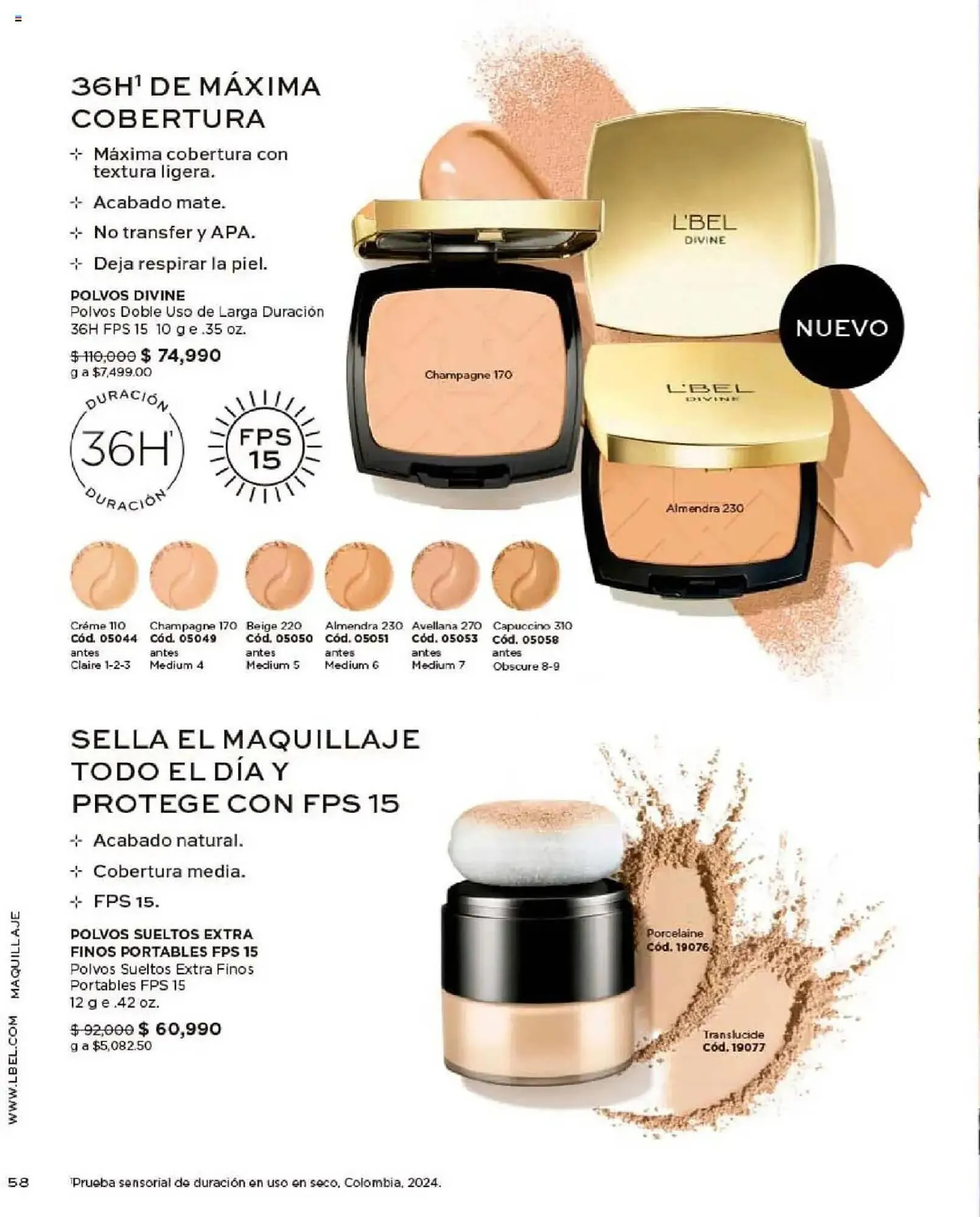 Catalogo de Catálogo L'bel 24 de septiembre al 1 de diciembre 2025 - Pag 58