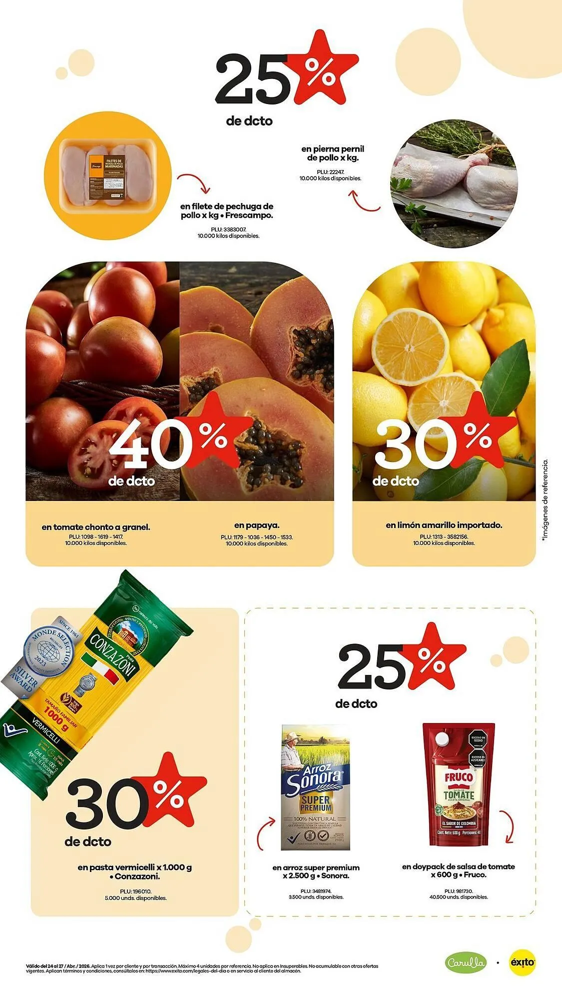 Catalogo de Catálogo Carulla 25 de abril al 27 de abril 2026 - Pag 3