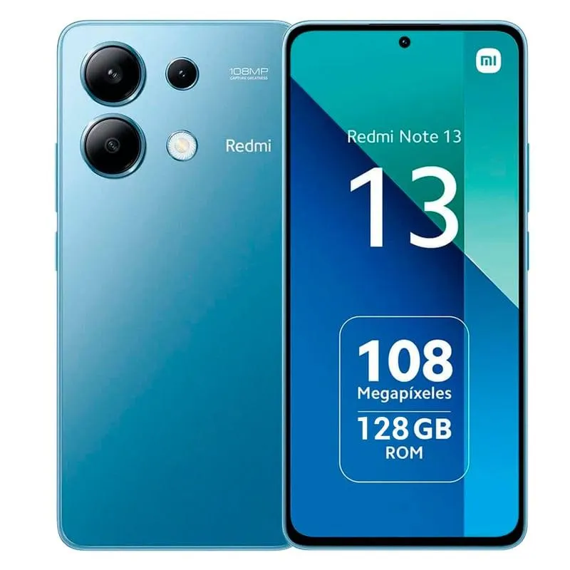 Celular Redmi Note 13 8RAM 256GB 5000mAh 33w Azul
