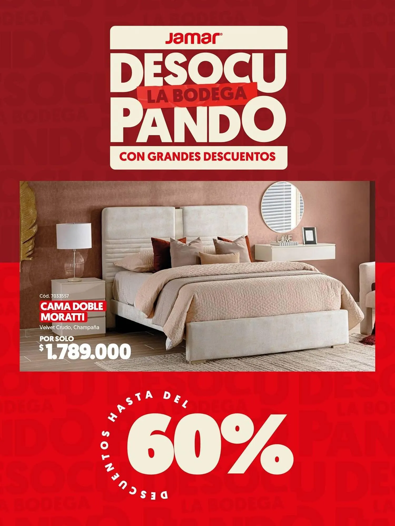 Catalogo de Catálogo Muebles Jamar 9 de junio al 23 de junio 2025 - Pag 1