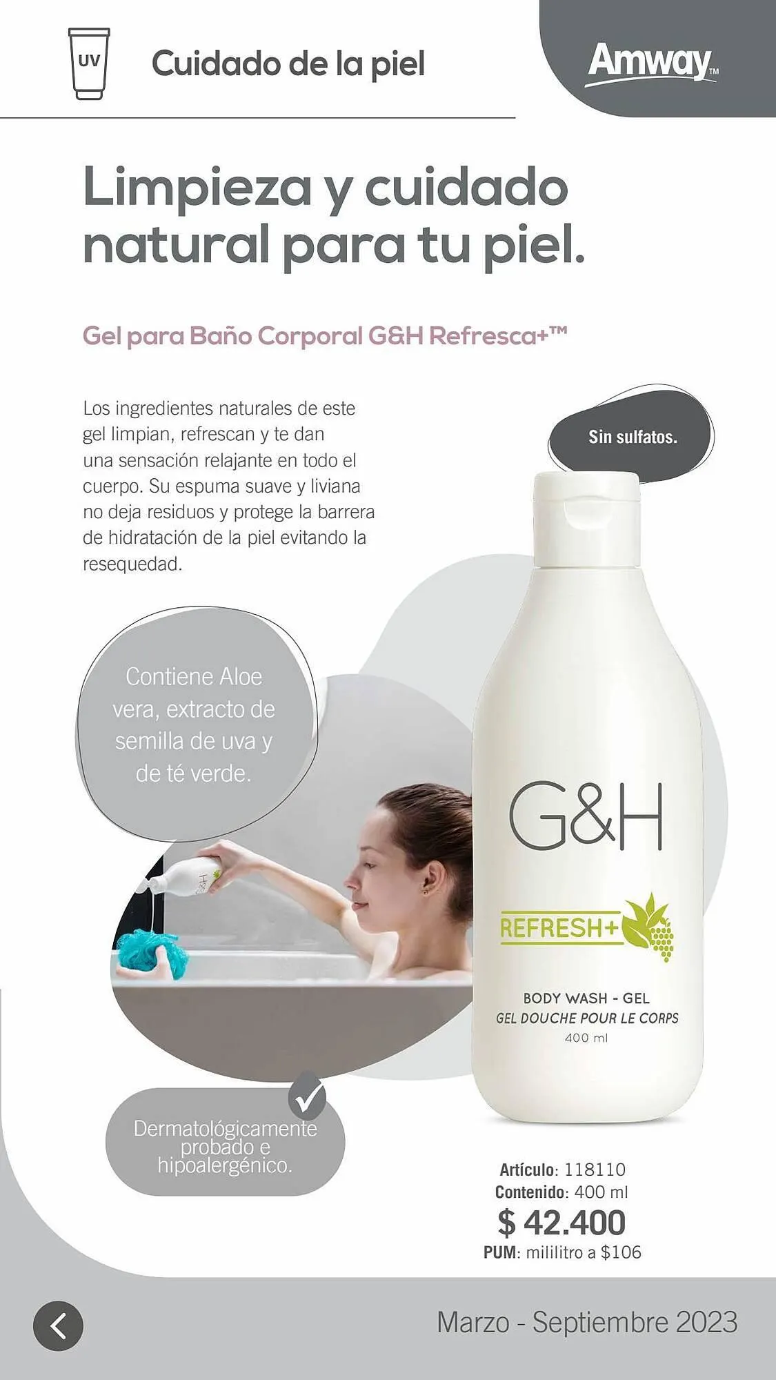 Catalogo de Catálogo Amway 14 de septiembre al 30 de septiembre 2023 - Pag 14