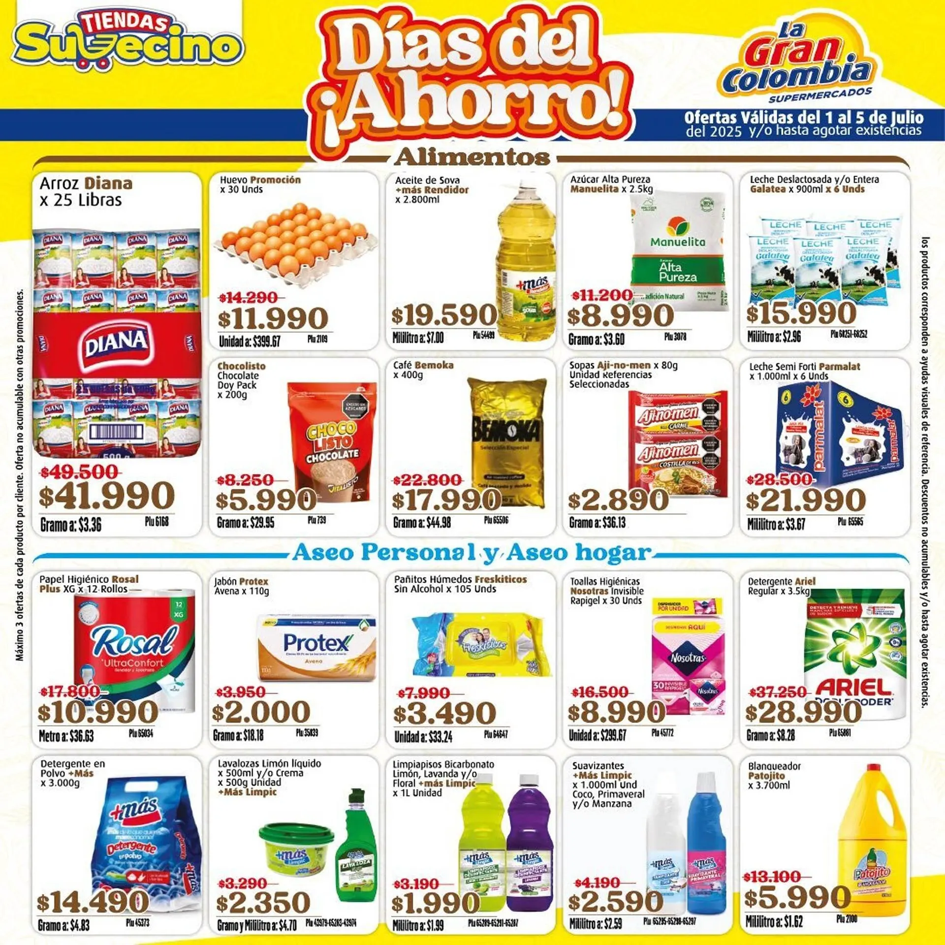 Catalogo de Catálogo La Gran Colombia 1 de julio al 5 de julio 2025 - Pag 1