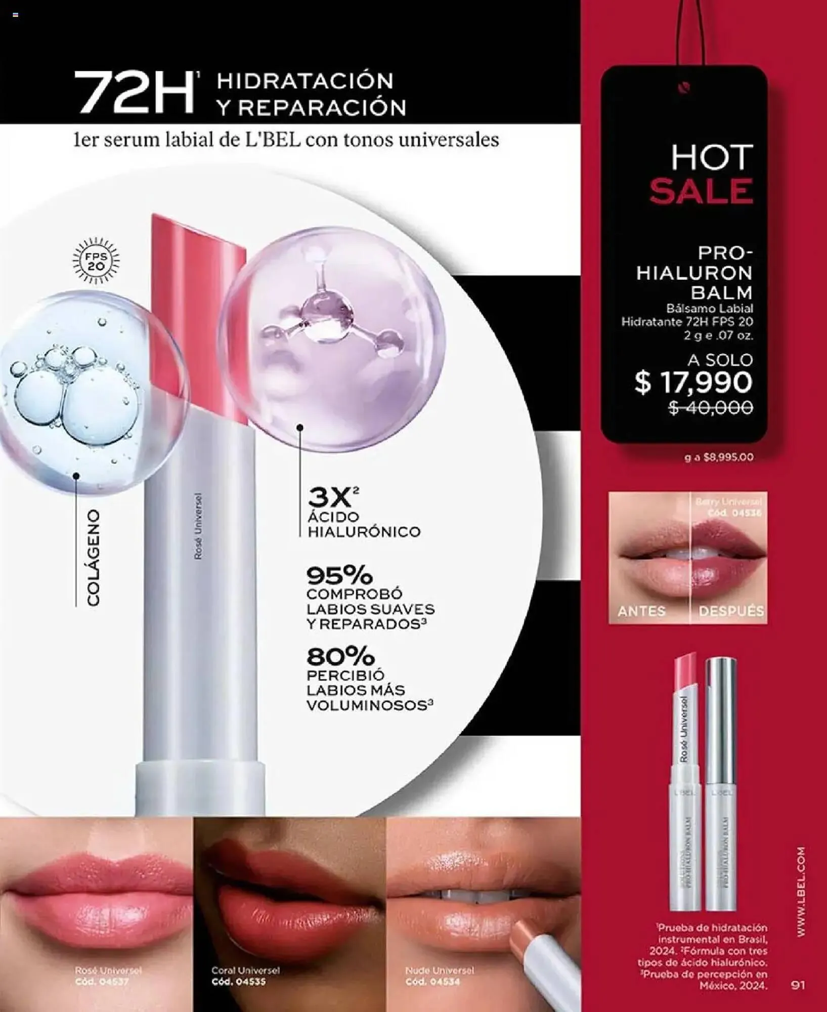 Catalogo de Catálogo L'bel 21 de abril al 30 de junio 2025 - Pag 91