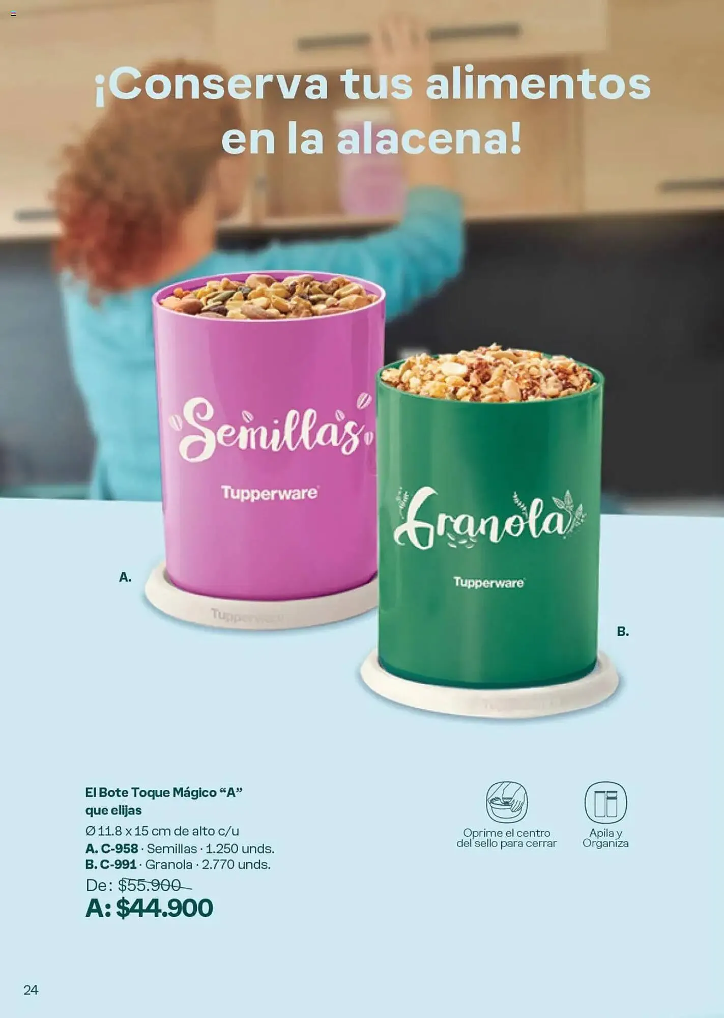 Catalogo de Catálogo Tupperware 29 de noviembre al 26 de diciembre 2024 - Pag 24