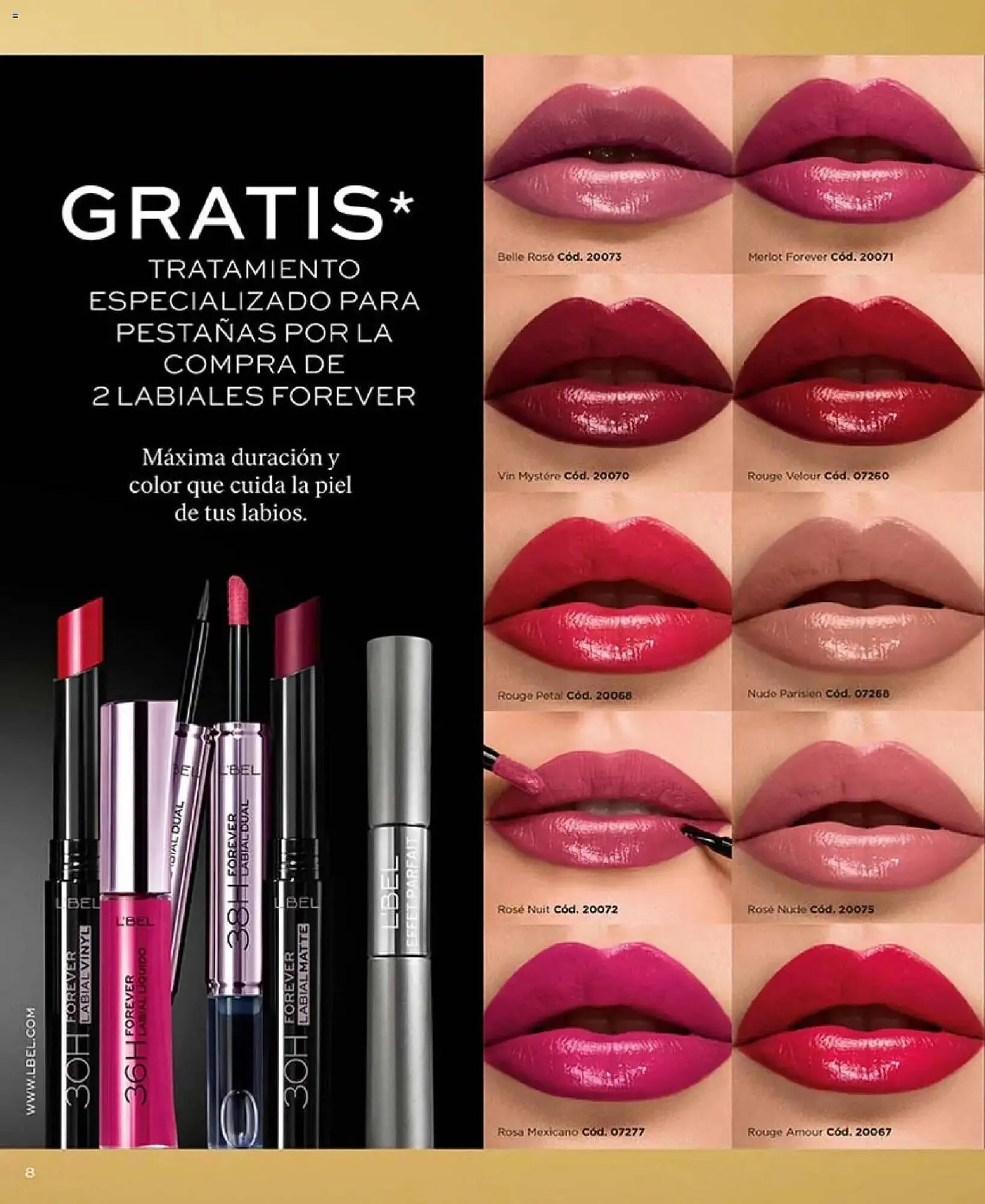 Catalogo de Catálogo L'bel 25 de noviembre al 1 de febrero 2026 - Pag 8