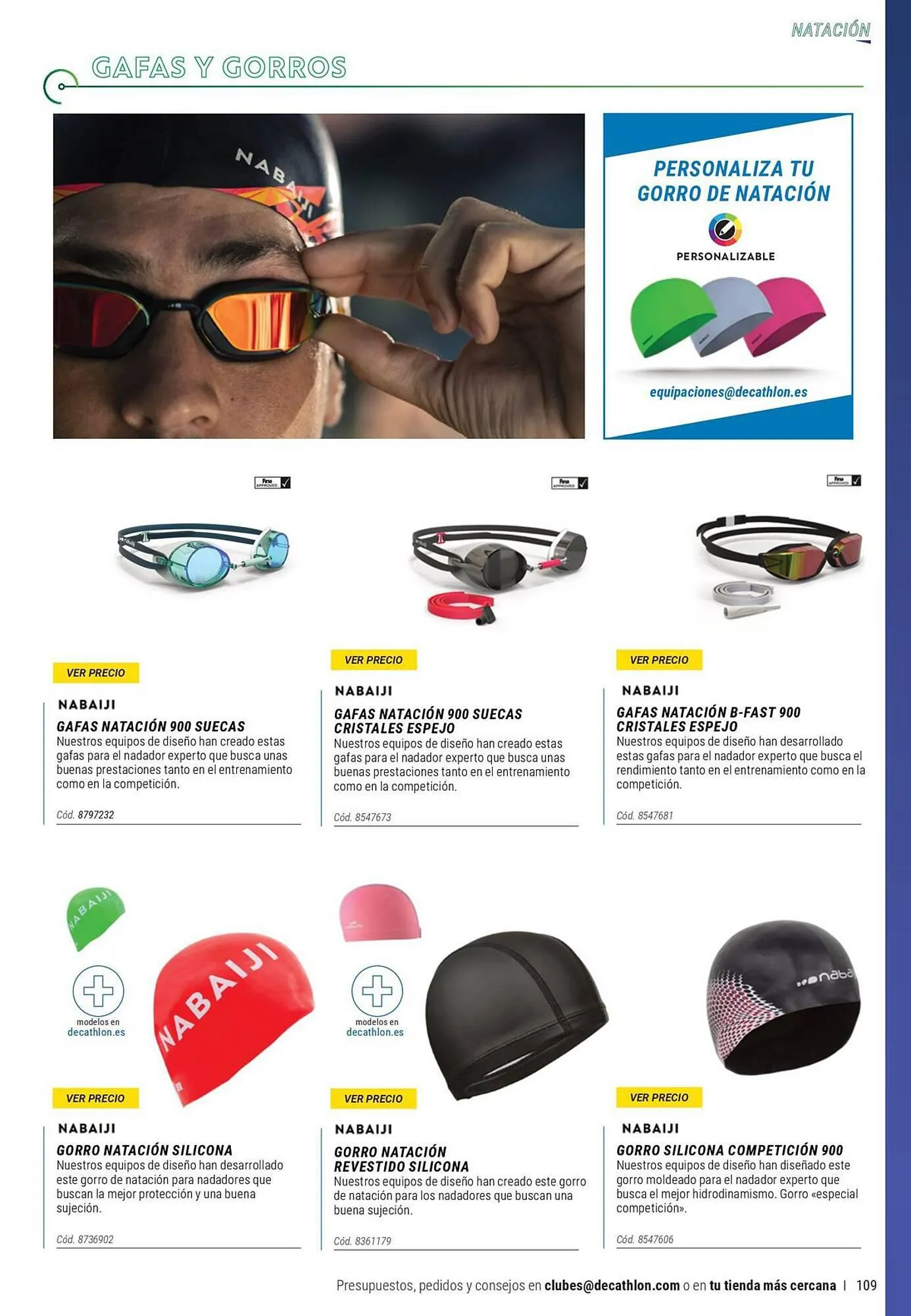 Catalogo de Catálogo Decathlon 9 de abril al 31 de diciembre 2024 - Pag 109