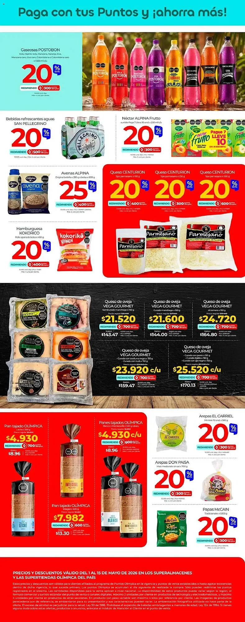 Catalogo de Catálogo Olímpica 1 de mayo al 15 de mayo 2026 - Pag 4