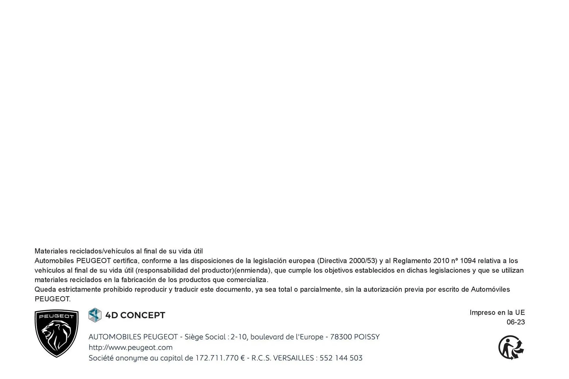 Catalogo de Catálogo Peugeot 24 de abril al 30 de abril 2025 - Pag 259