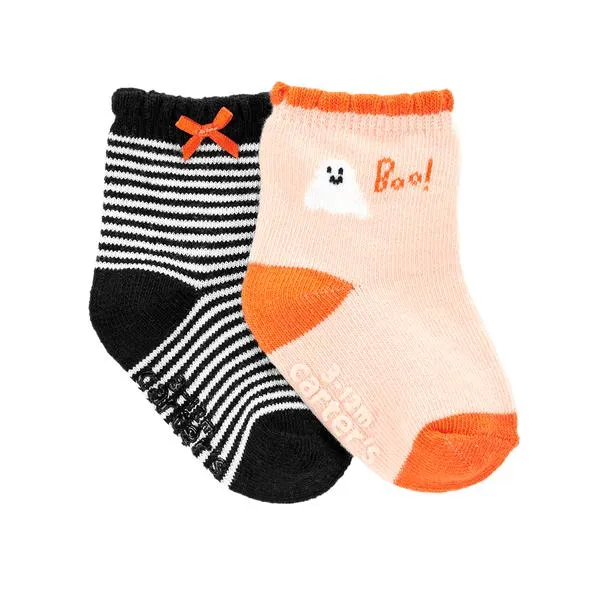 Set 2 Pares de Medias Halloween Niñas - Carter's