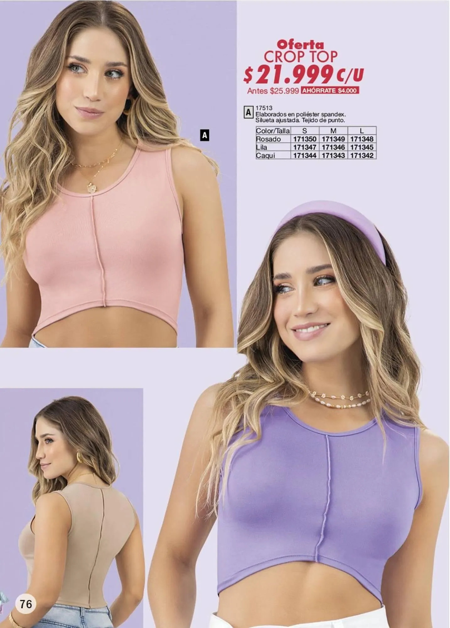 Catalogo de Catálogo Juana Bonita 26 de julio al 26 de agosto 2024 - Pag 129