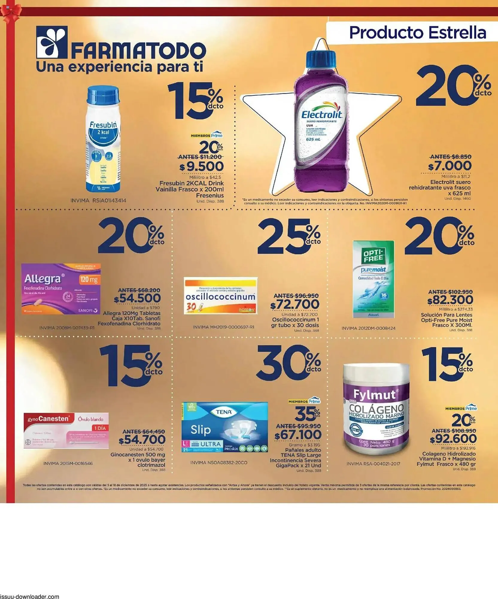 Catalogo de Catálogo FarmaTodo 5 de diciembre al 19 de diciembre 2025 - Pag 4