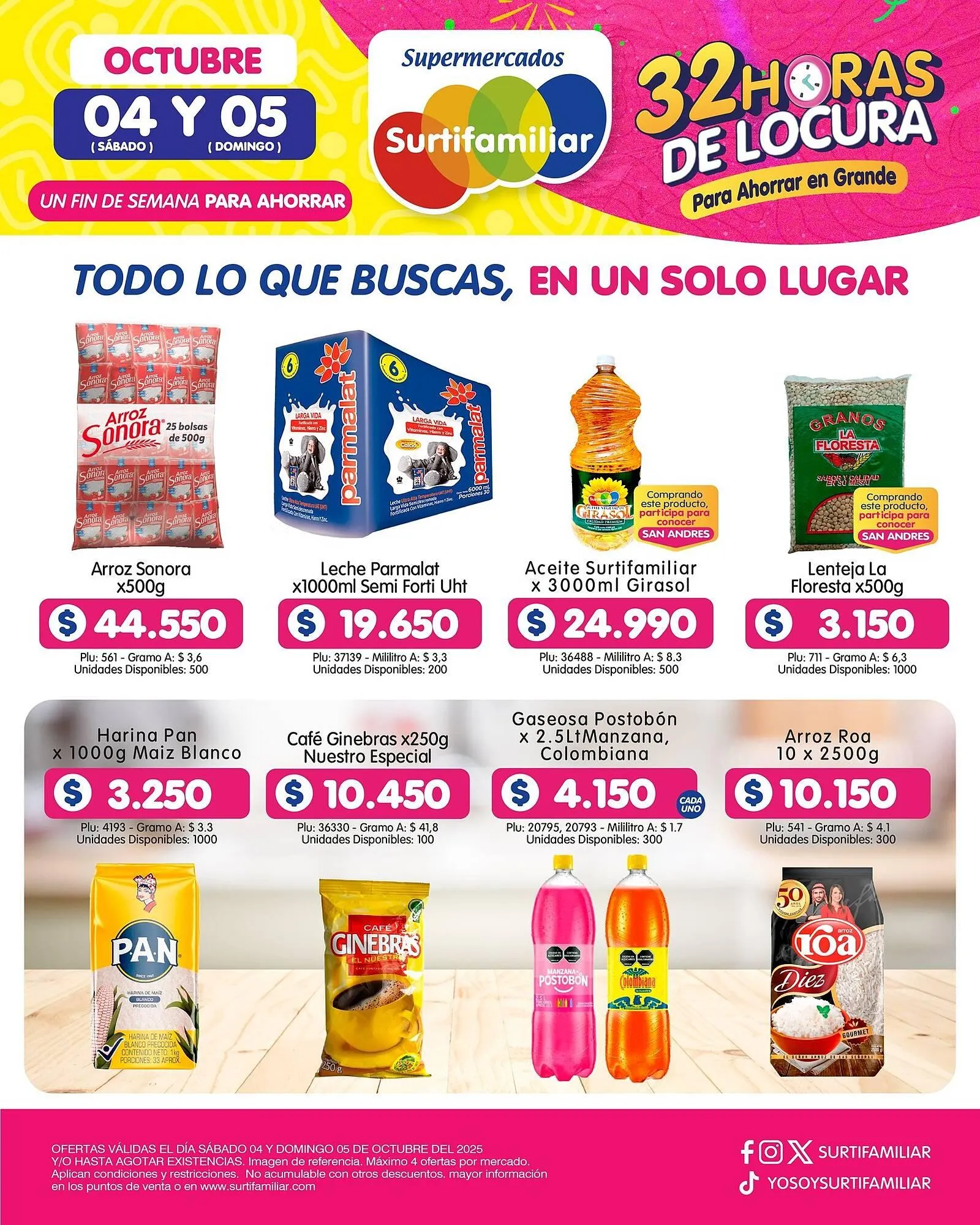 Catalogo de Catálogo Surtifamiliar 3 de octubre al 5 de octubre 2025 - Pag 2
