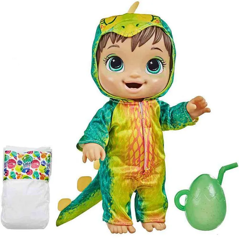 Muñeca Baby Alive Disfraz Stegosaurus Hasbro HF09345