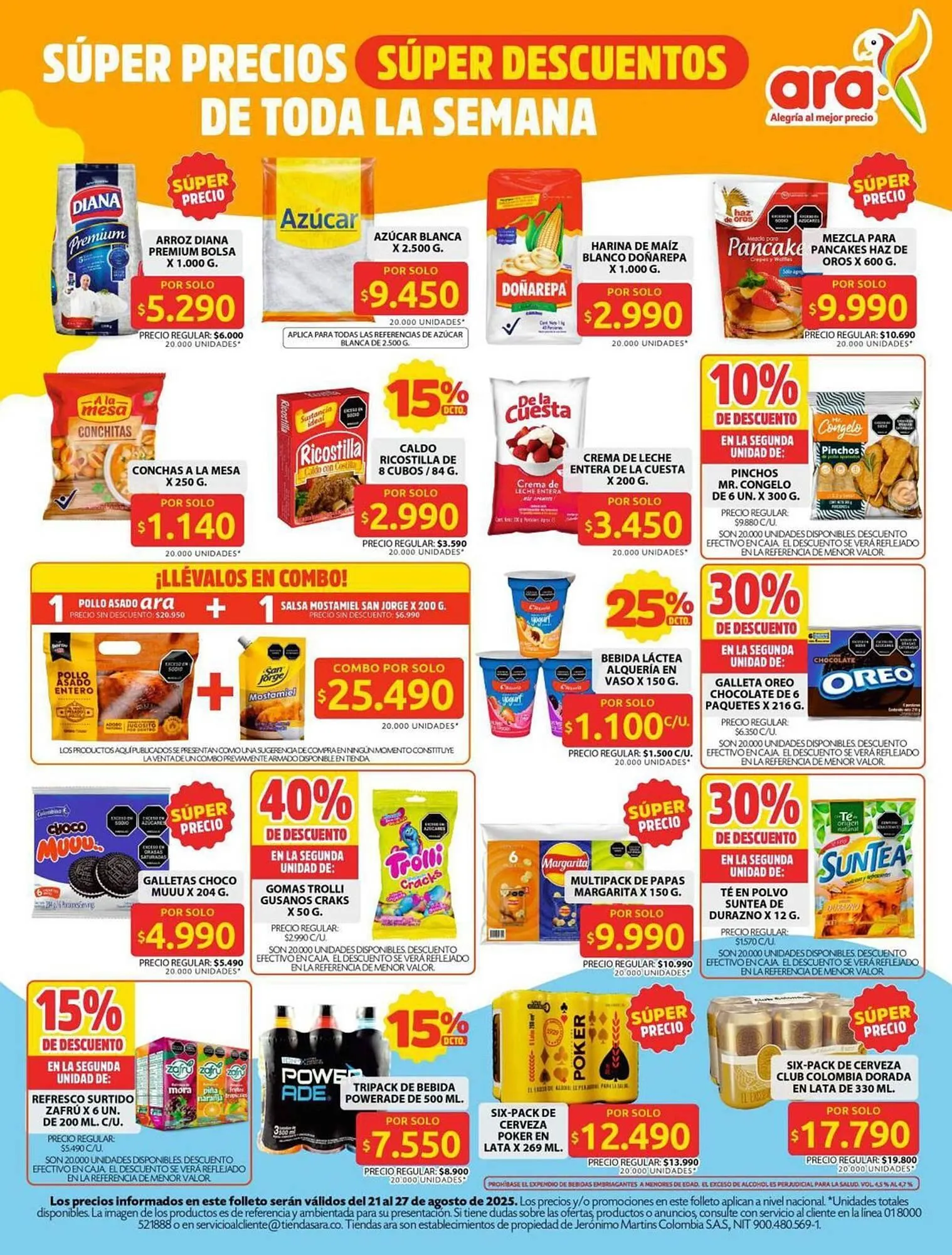 Catalogo de Catálogo Ara 21 de agosto al 28 de agosto 2025 - Pag 3