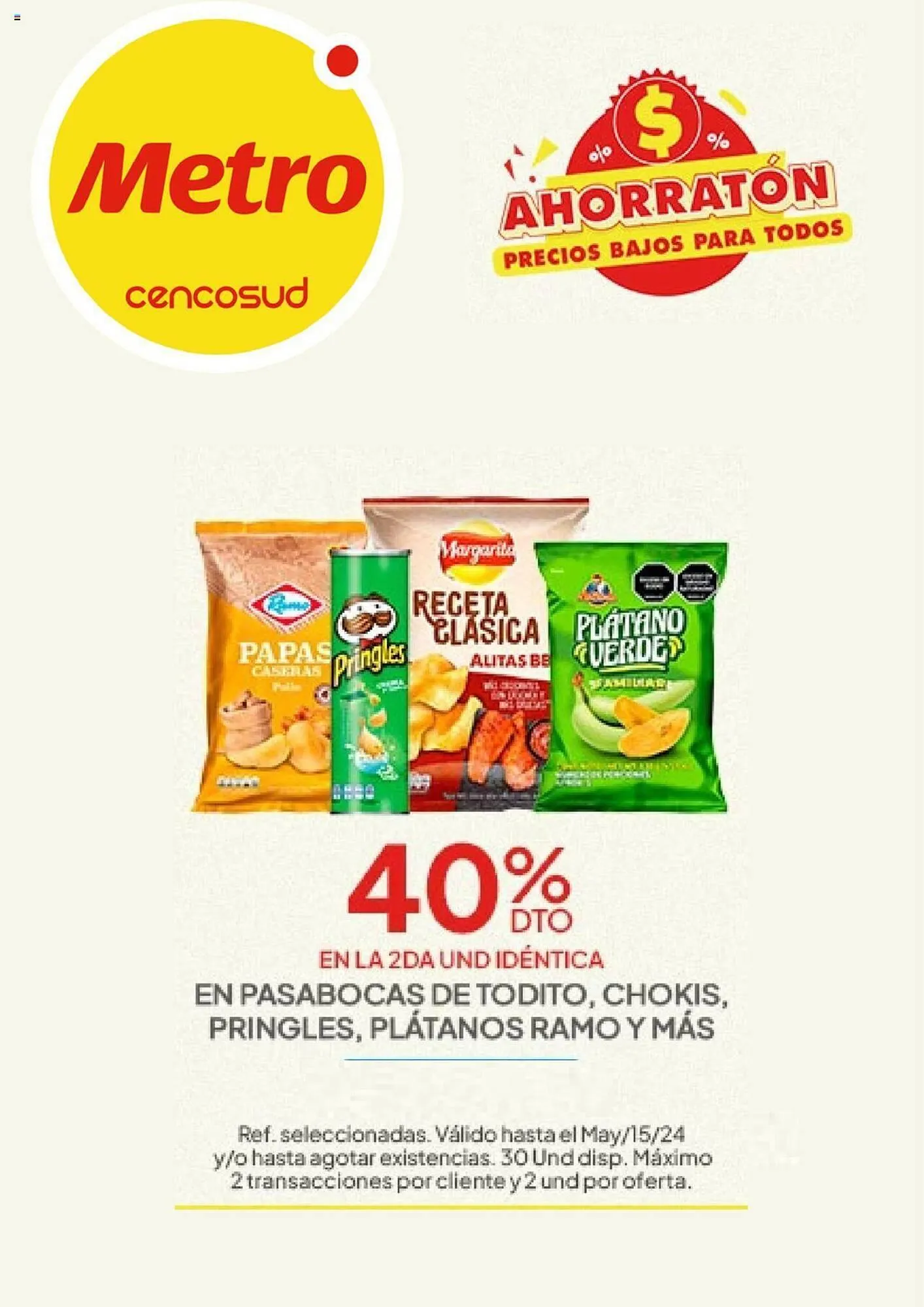 Catalogo de Catálogo Metro 14 de mayo al 15 de mayo 2024 - Pag 2