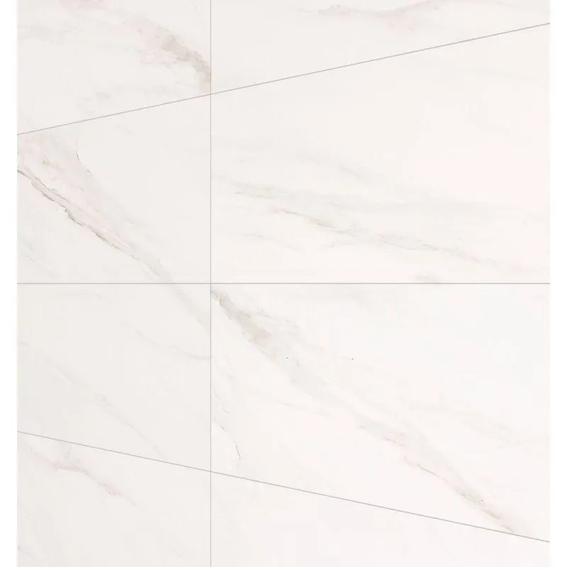 Cerámica Para Pared Estilo Mármol Carrara Statuario-B 30.1x60.5 Blanco