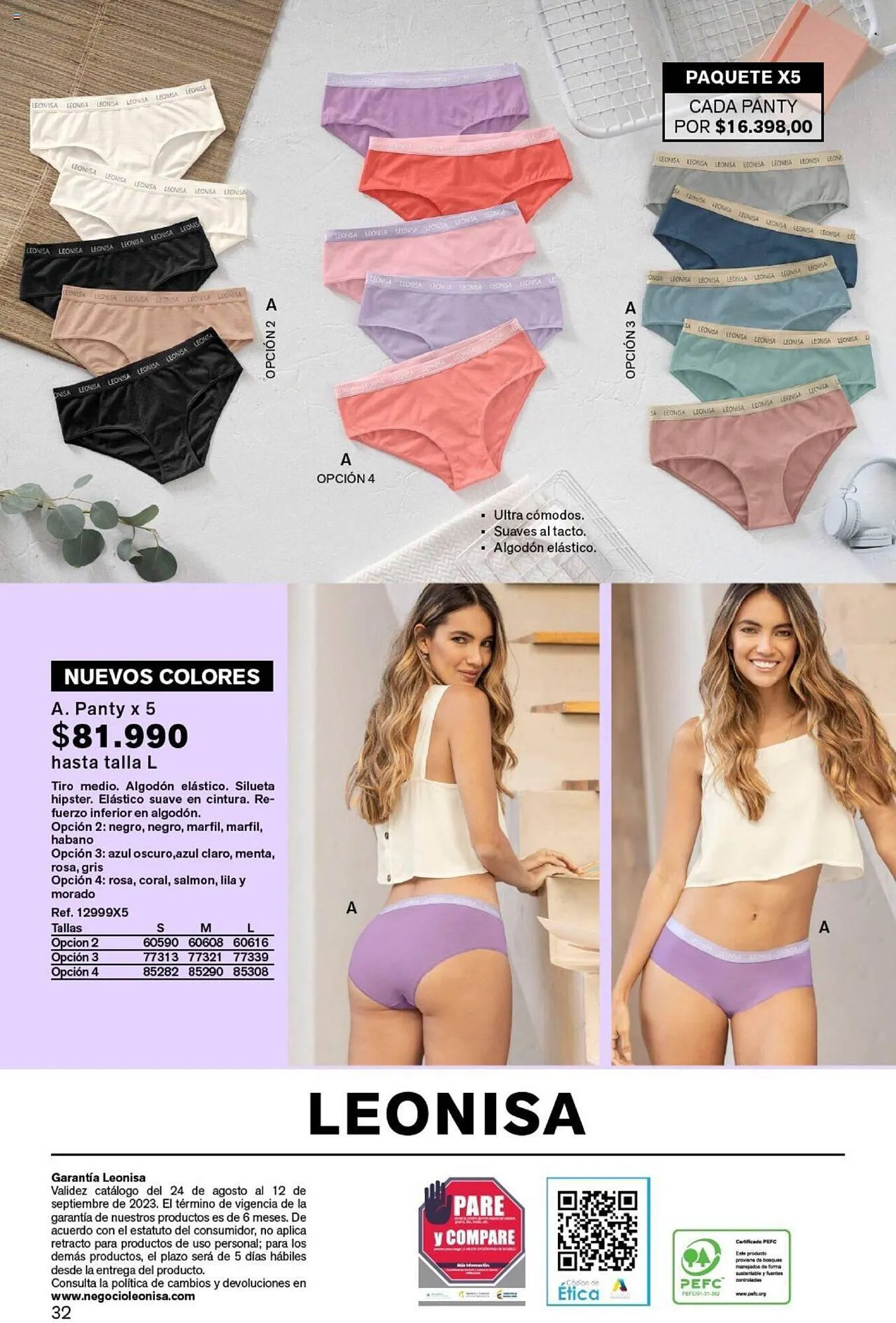 Catalogo de Catálogo Leonisa 24 de agosto al 12 de septiembre 2023 - Pag 32