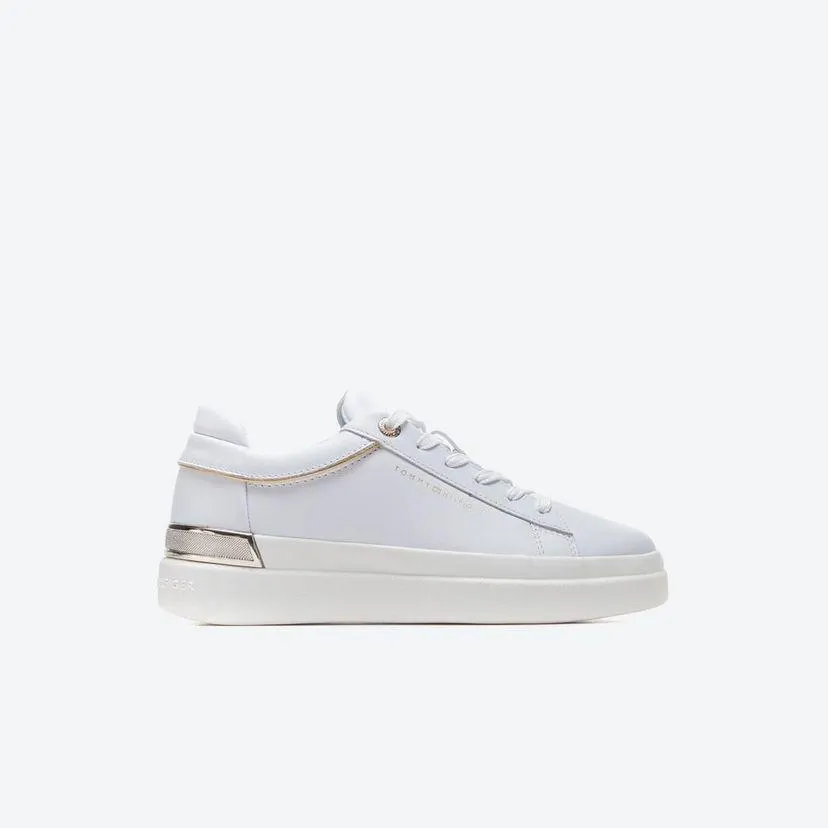 Tenis Casuales Mujer Tommy Shoes Td4g Blanco