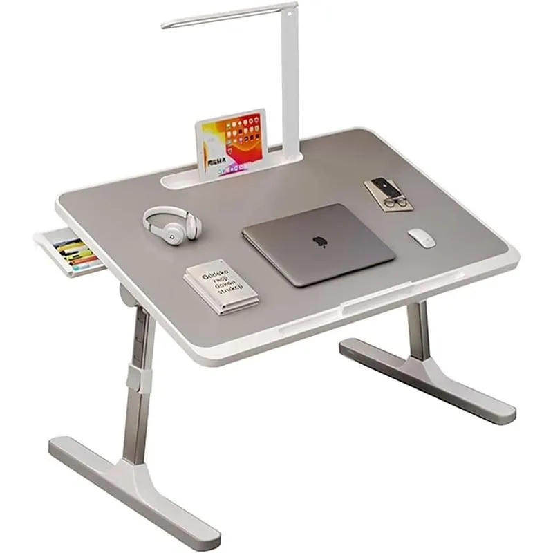 Mesa Para Computador Multifuncional Plegable Con Luz Led