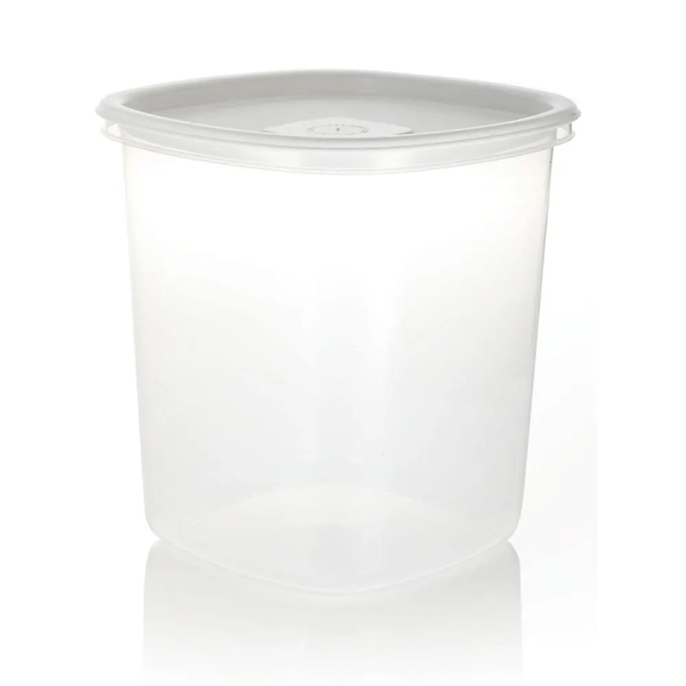 Recipiente Plastico para despensa Alto 9L Blanco