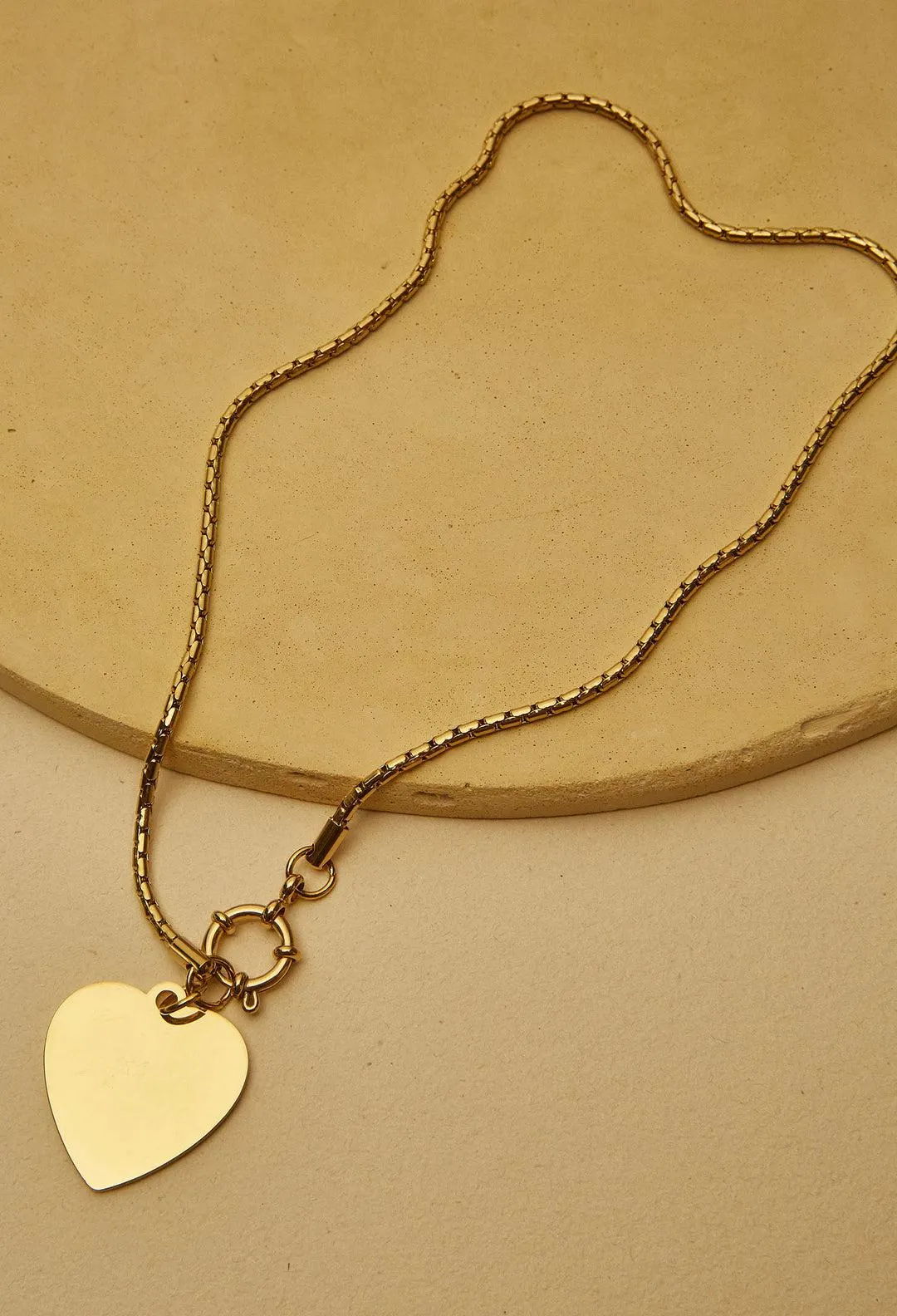 Collar Corto Corazón Mujer - SALE