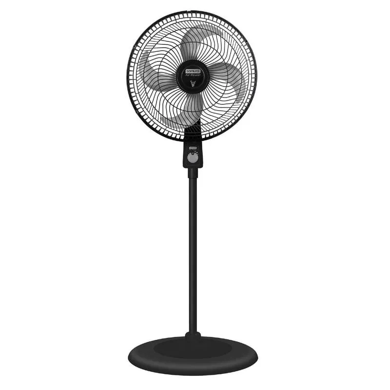 Ventilador Samurai Air Power Pedestal Negro