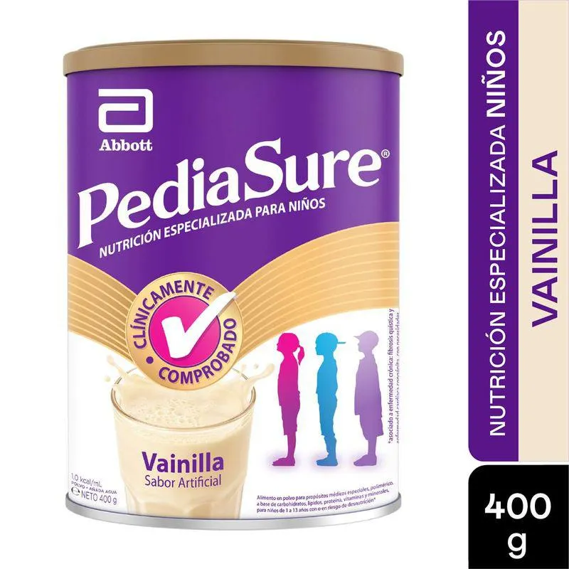 Pediasure Polvo Vainilla Tarro X 400 Gr