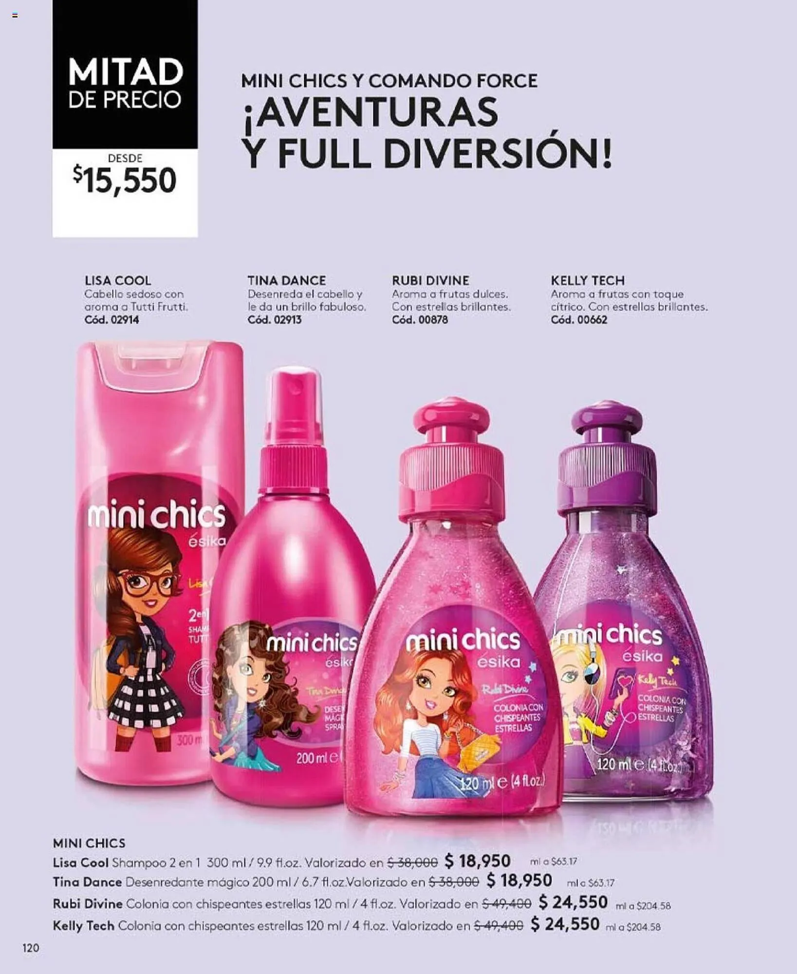 Catalogo de Catálogo Ésika 1 de noviembre al 30 de noviembre 2024 - Pag 124