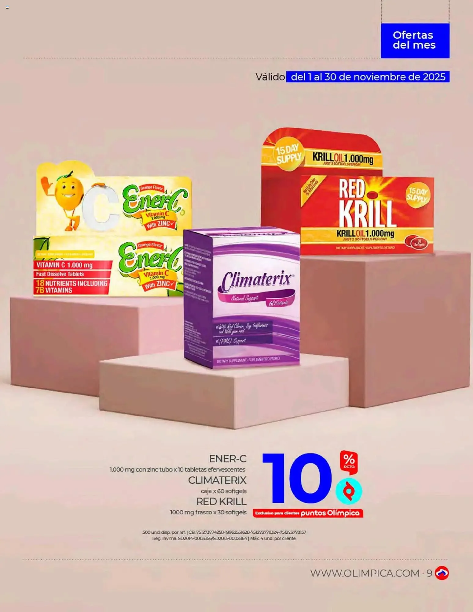 Catalogo de Catálogo Olímpica 1 de noviembre al 30 de noviembre 2025 - Pag 11