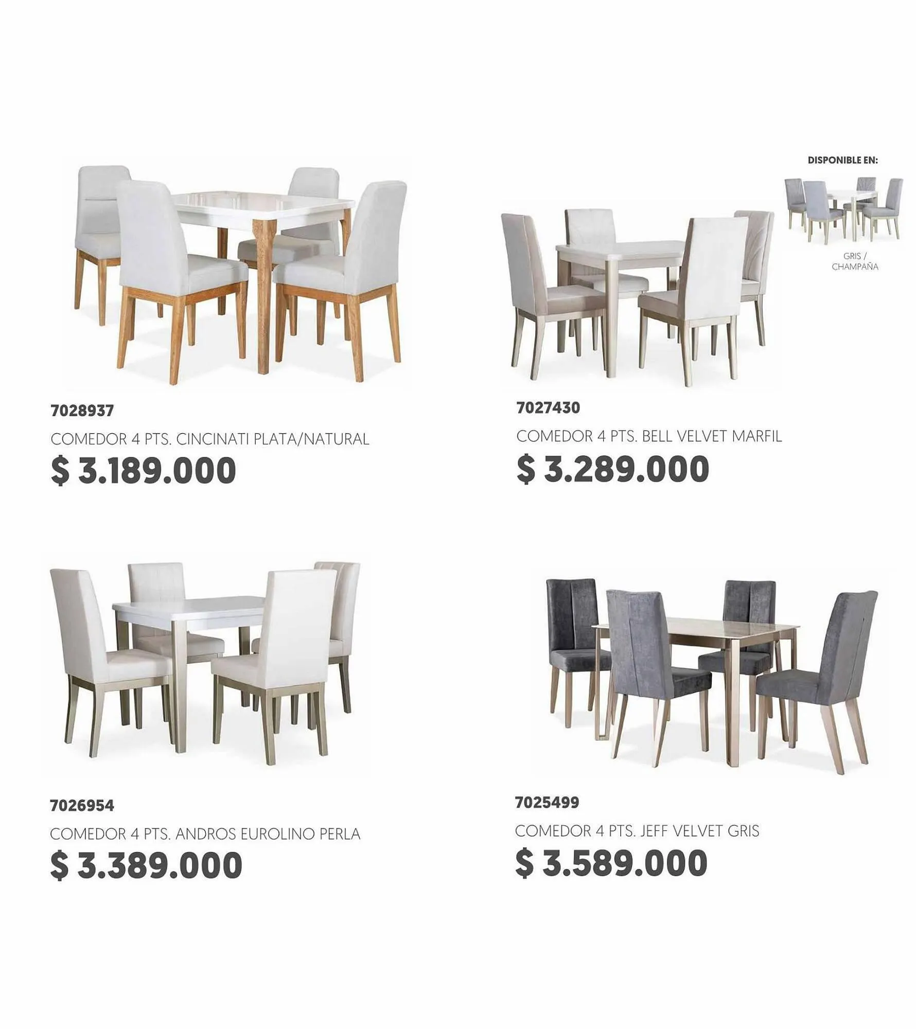 Catalogo de Catálogo Muebles Jamar 13 de septiembre al 31 de diciembre 2023 - Pag 7